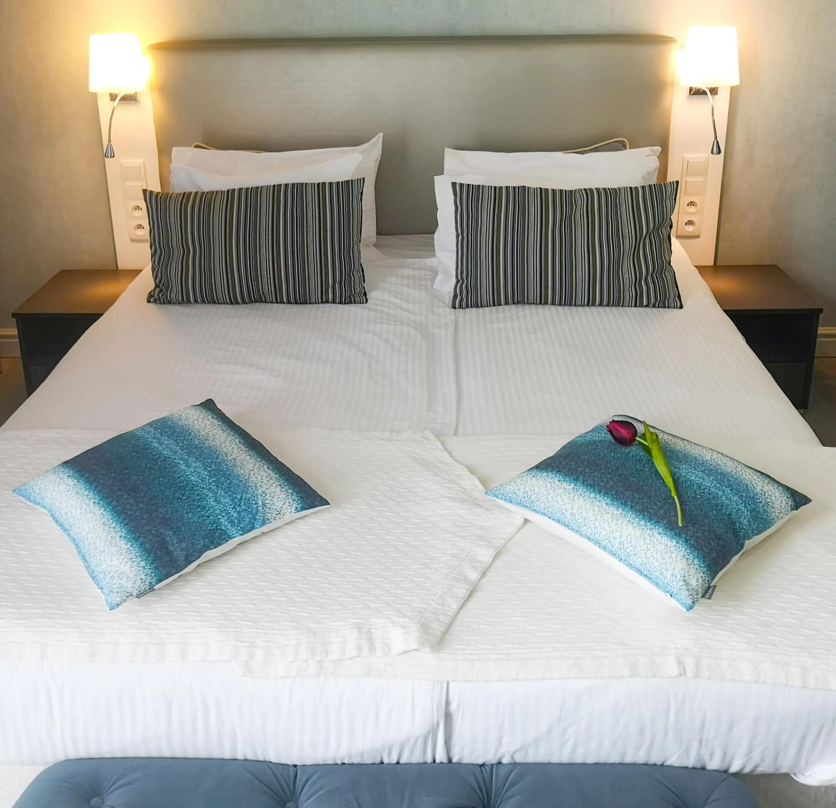 Bed in Softly Residence