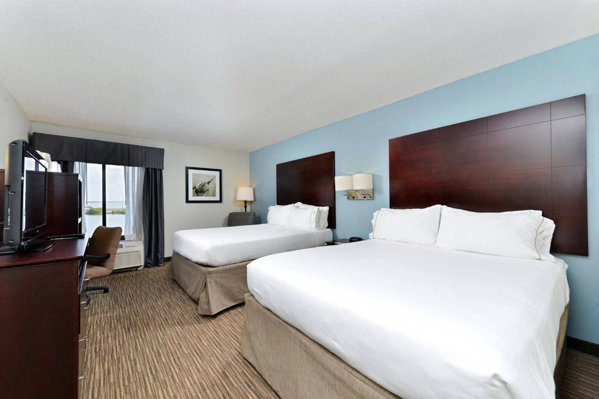 Photo of the whole room, Bed in Holiday Inn Express Hotel & Suites Tampa-Rocky Point Island by IHG
