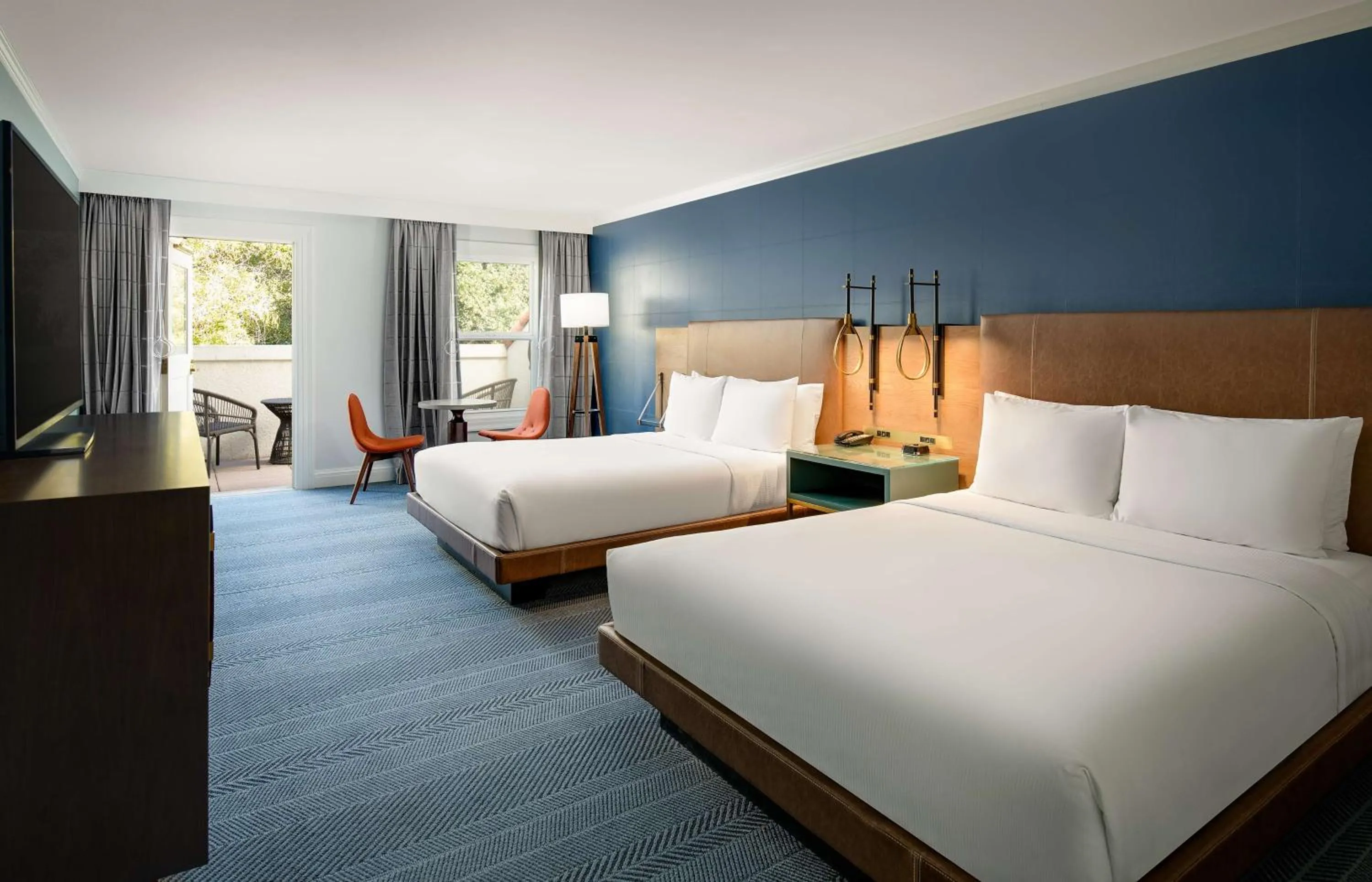 Bed in Hayes Mansion San Jose, Curio Collection by Hilton