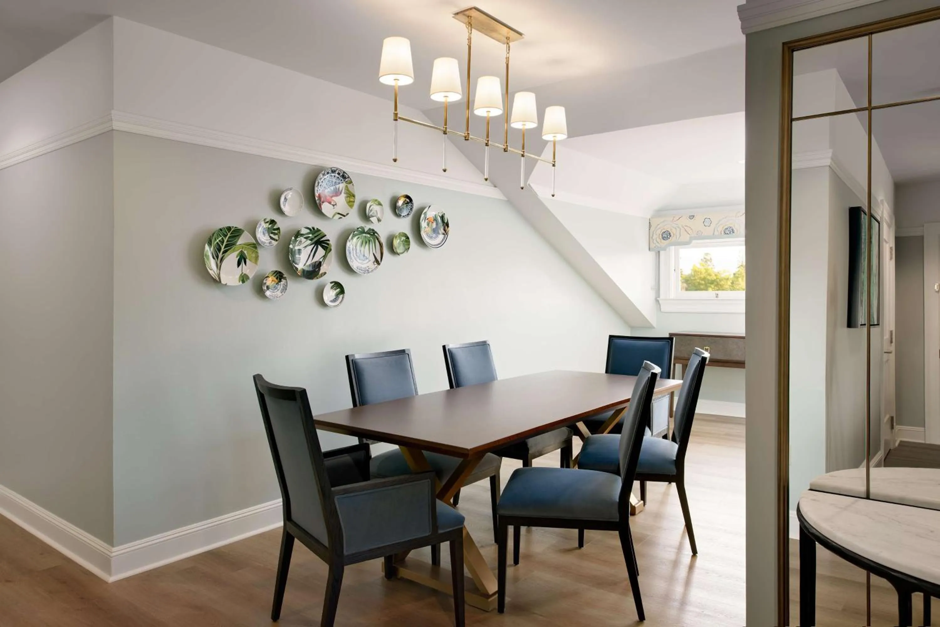 Living room in Hayes Mansion San Jose, Curio Collection by Hilton