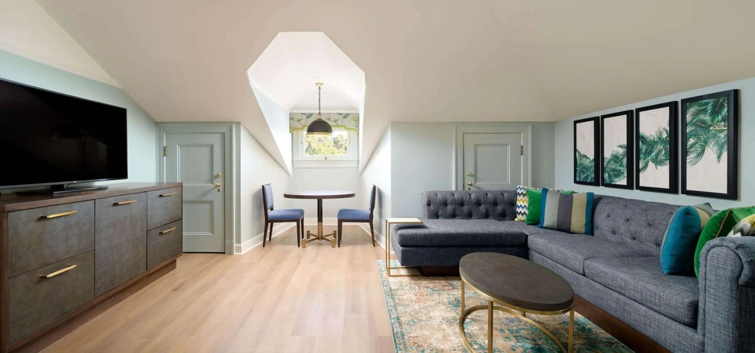 Bed in Hayes Mansion San Jose, Curio Collection by Hilton