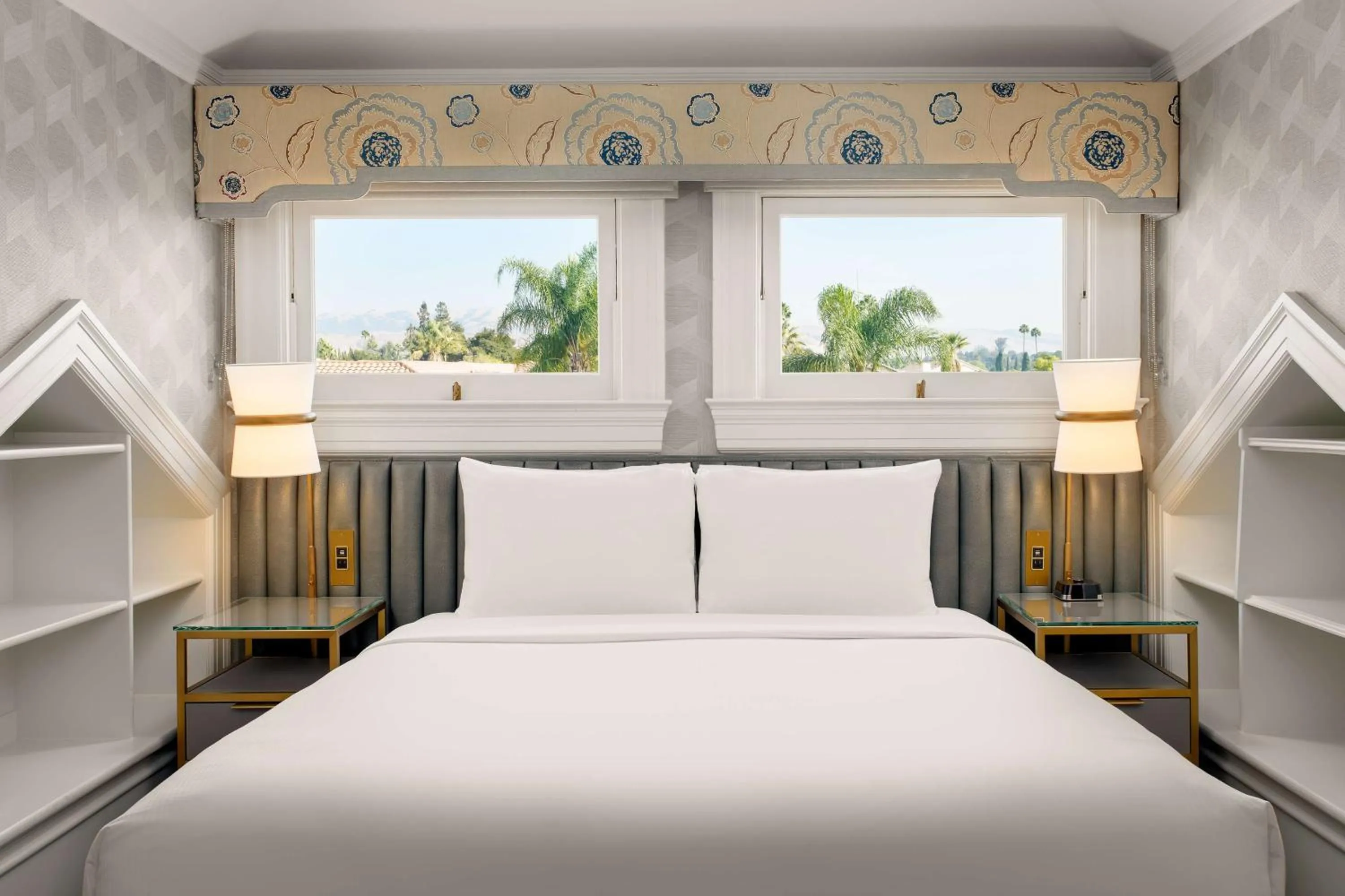 Bed in Hayes Mansion San Jose, Curio Collection by Hilton