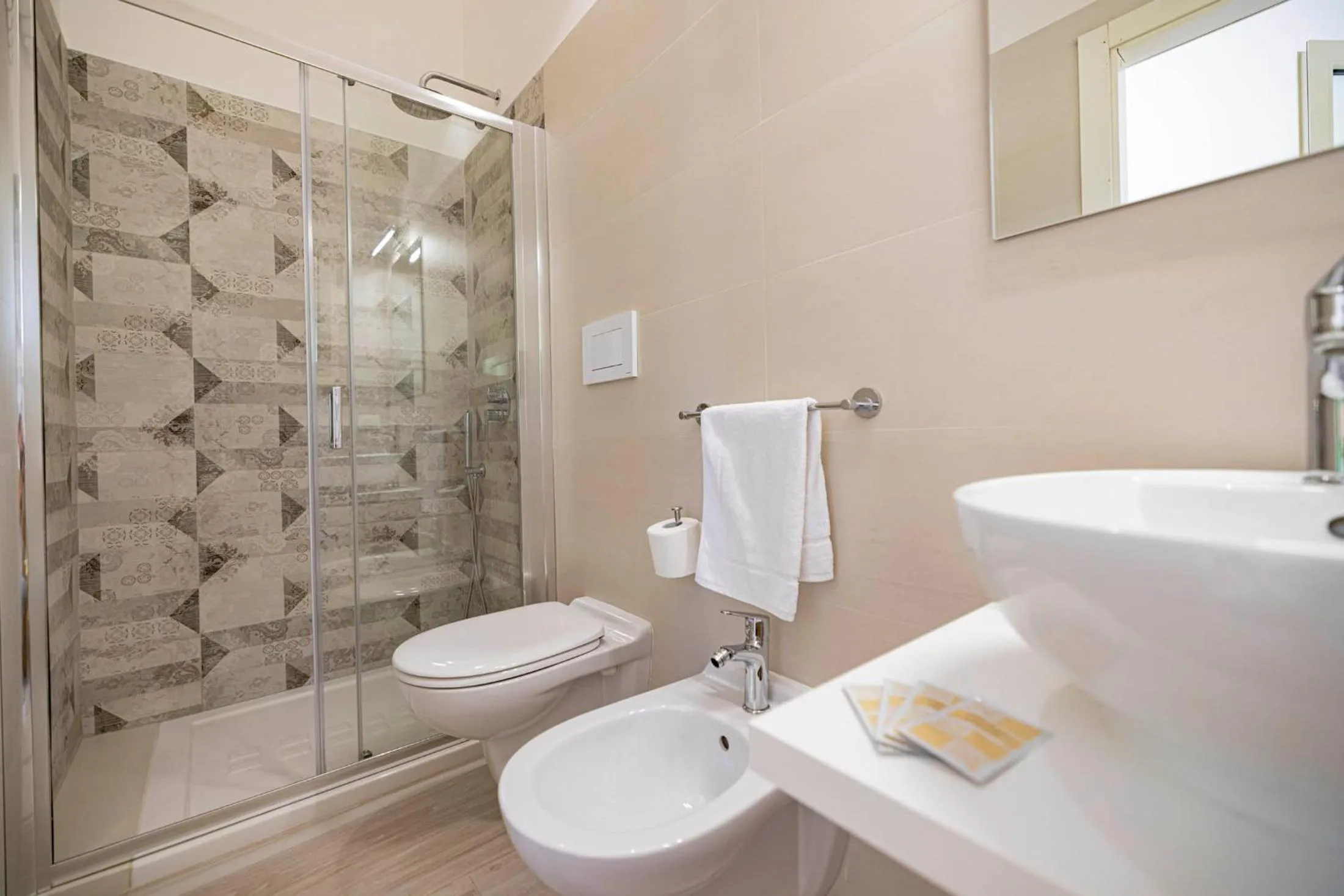 Shower in Agriturismo Le Tagliate