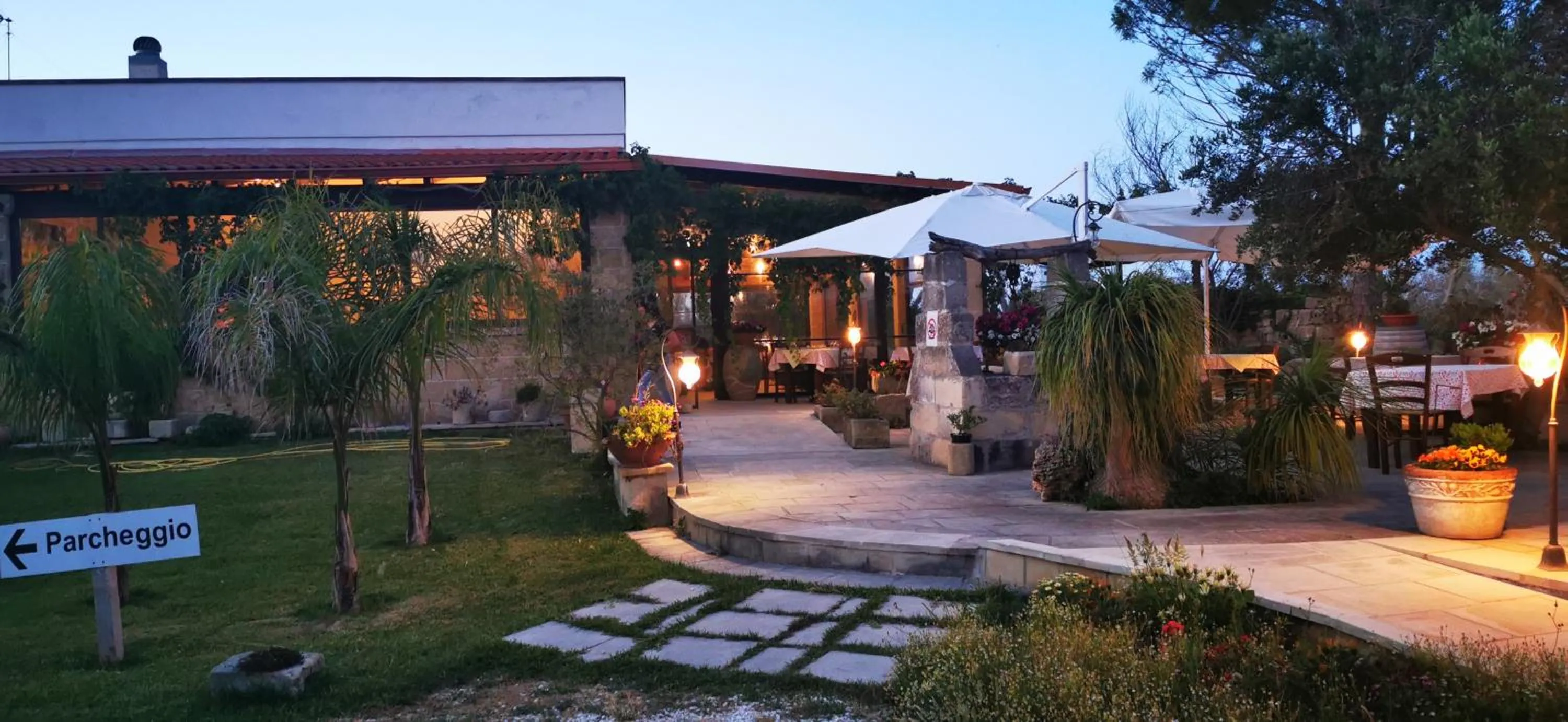 Patio in Agriturismo Le Tagliate