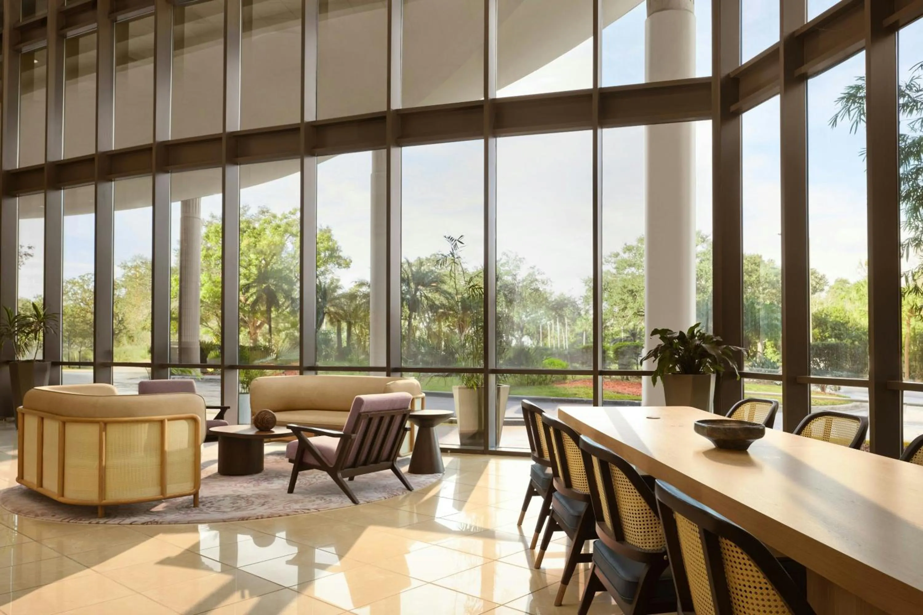 Lobby or reception in Sheraton Tampa Brandon Hotel