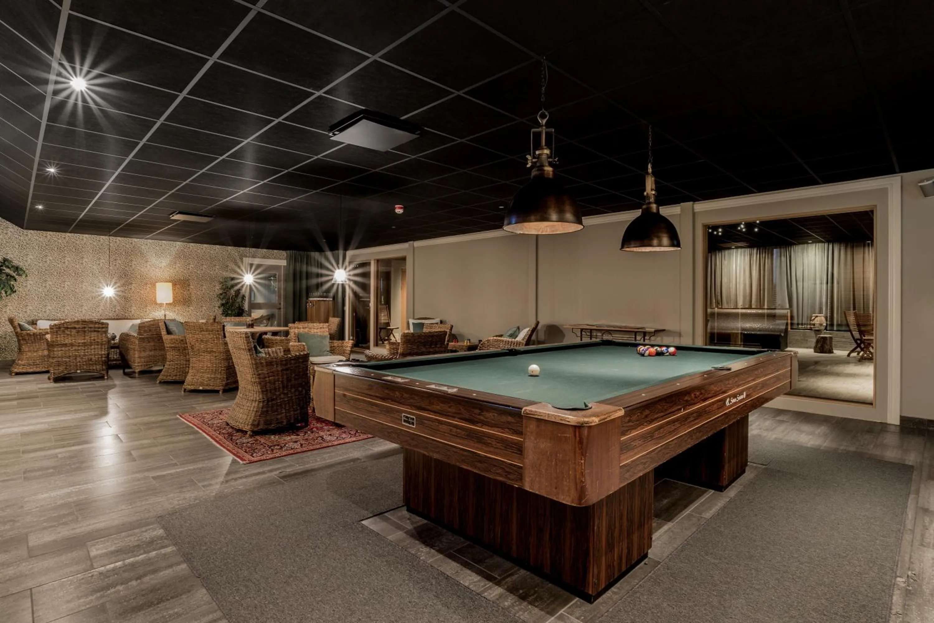Billiard in Blommenhof Hotel