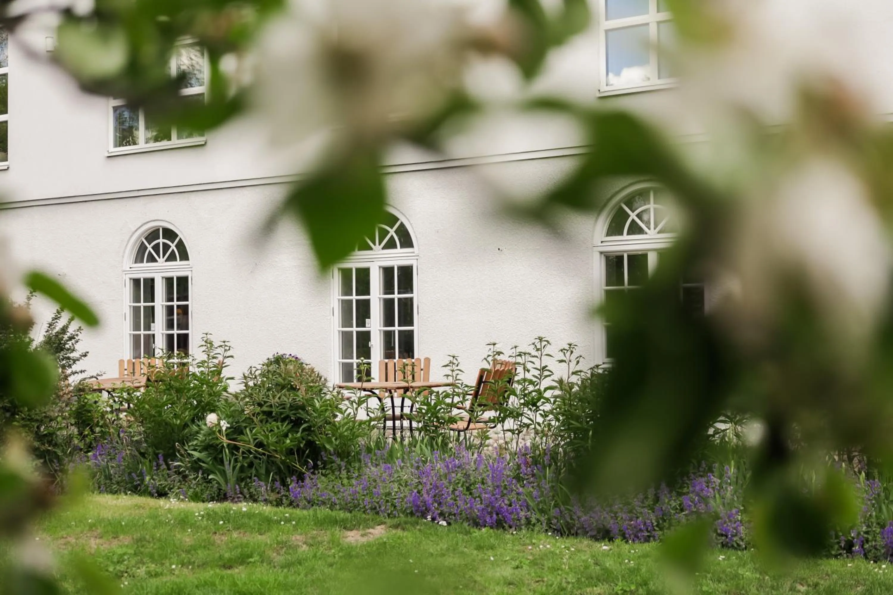 Garden in Blommenhof Hotel
