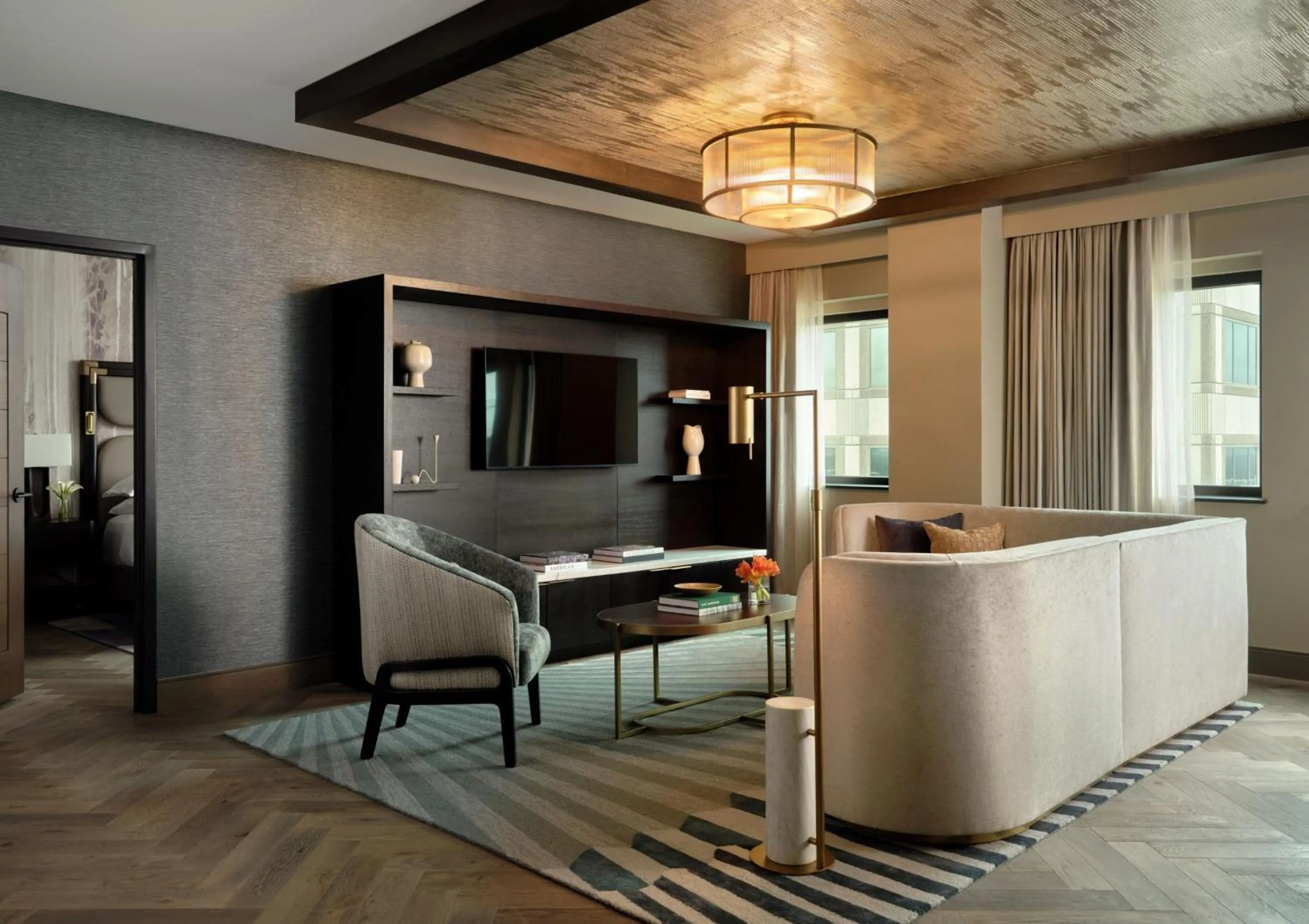 Photo of the whole room in InterContinental San Antonio Riverwalk by IHG