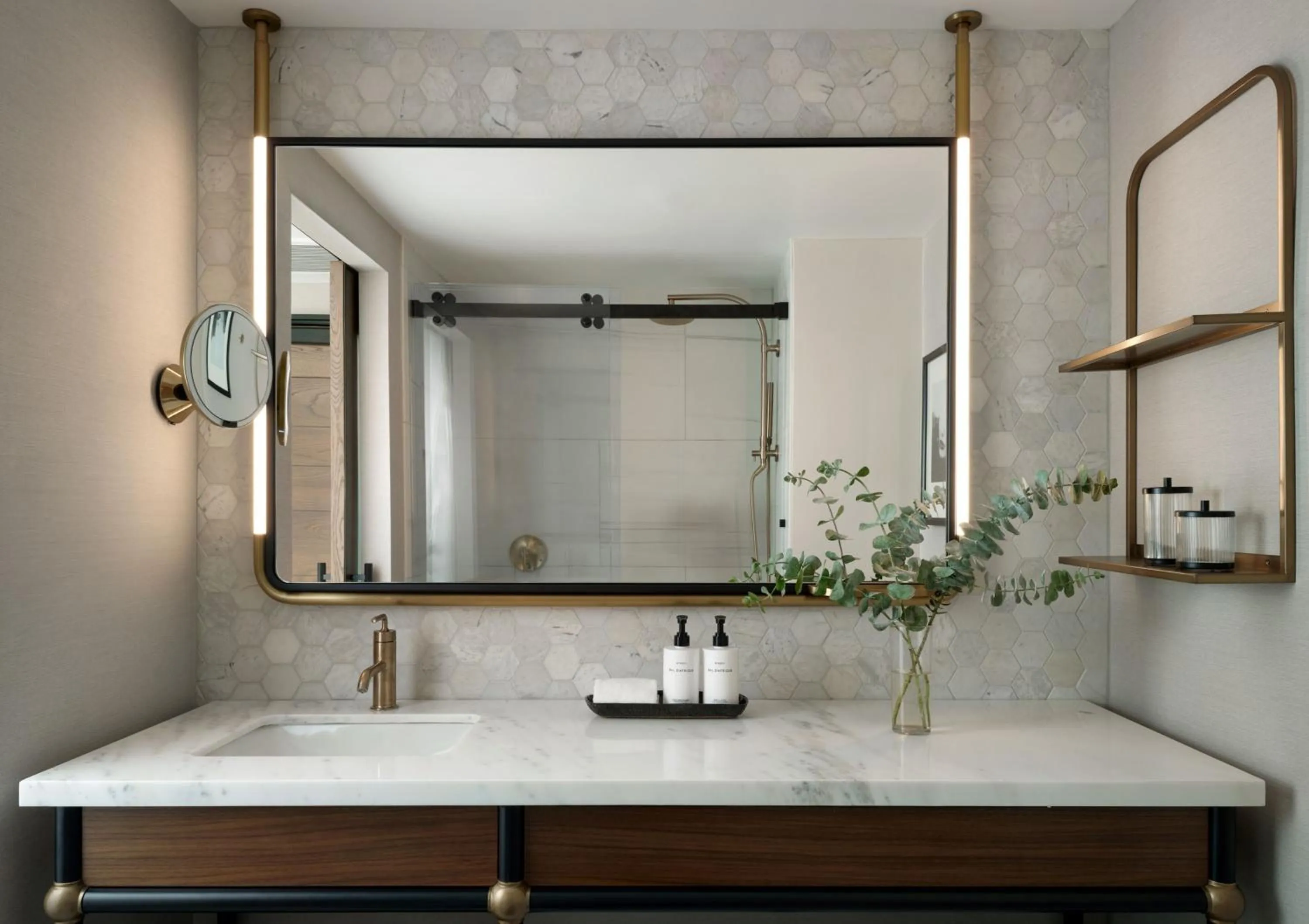 Bathroom in InterContinental San Antonio Riverwalk by IHG