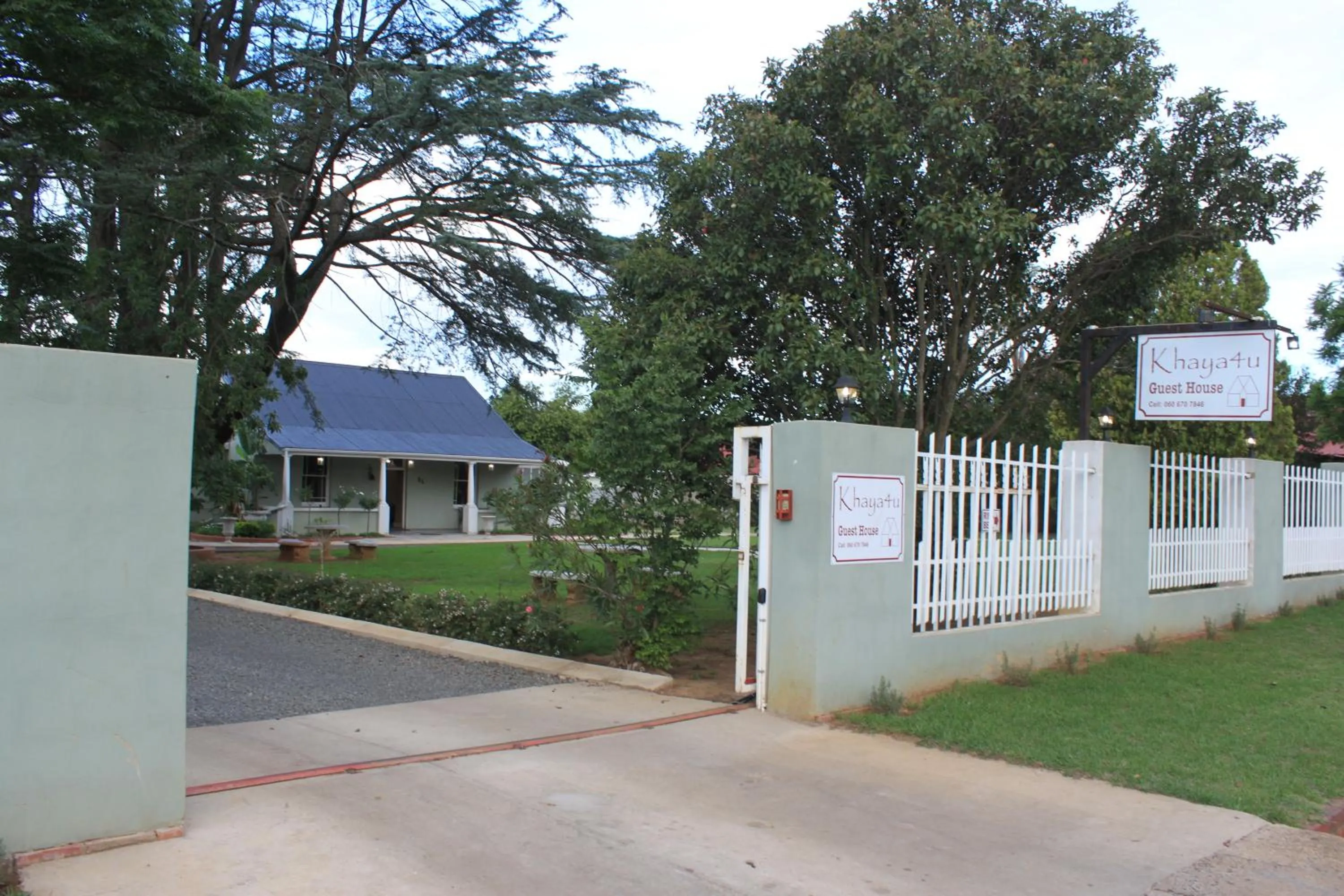 Property building in khaya4u Guesthouse