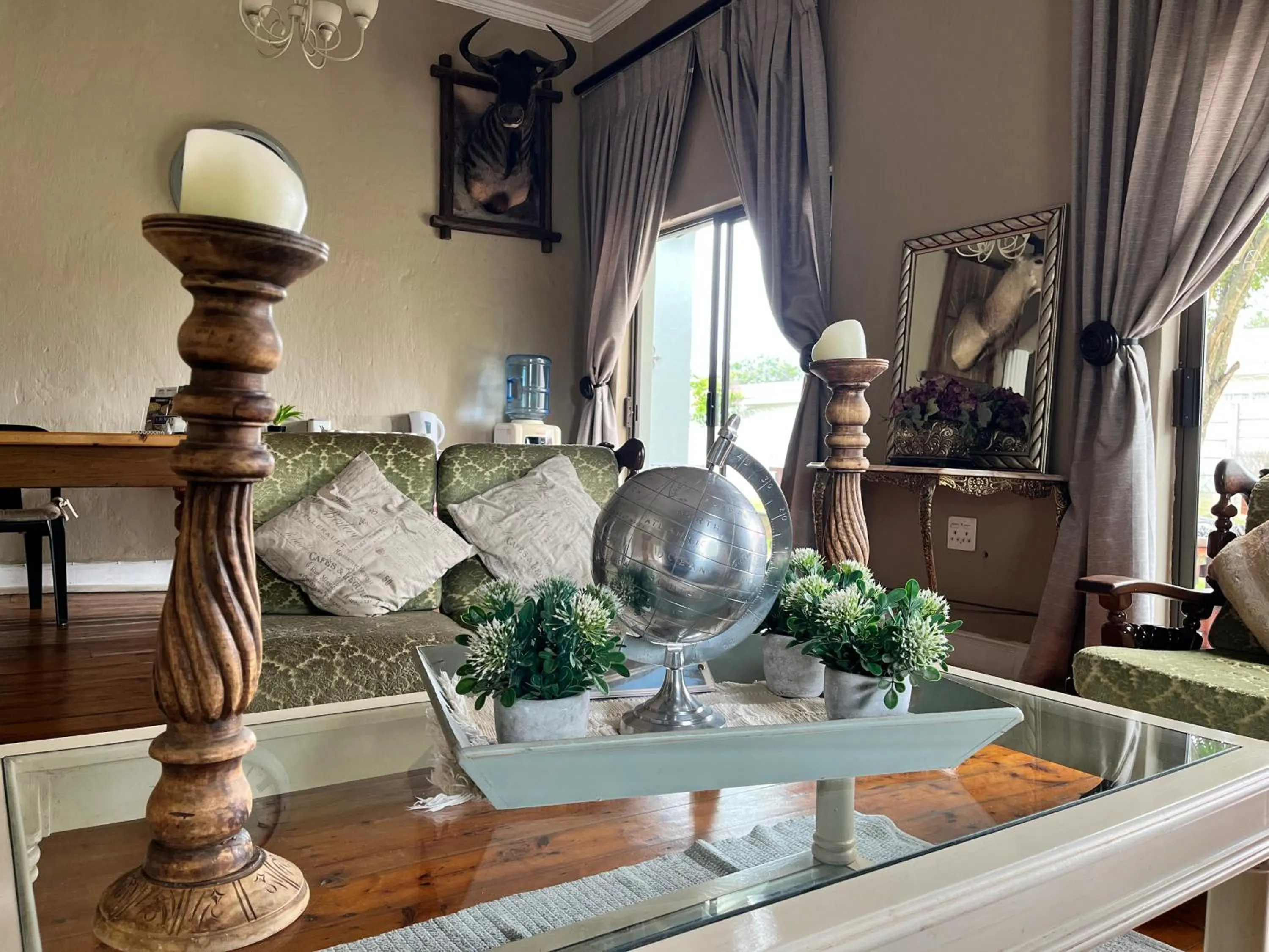 Living room in khaya4u Guesthouse