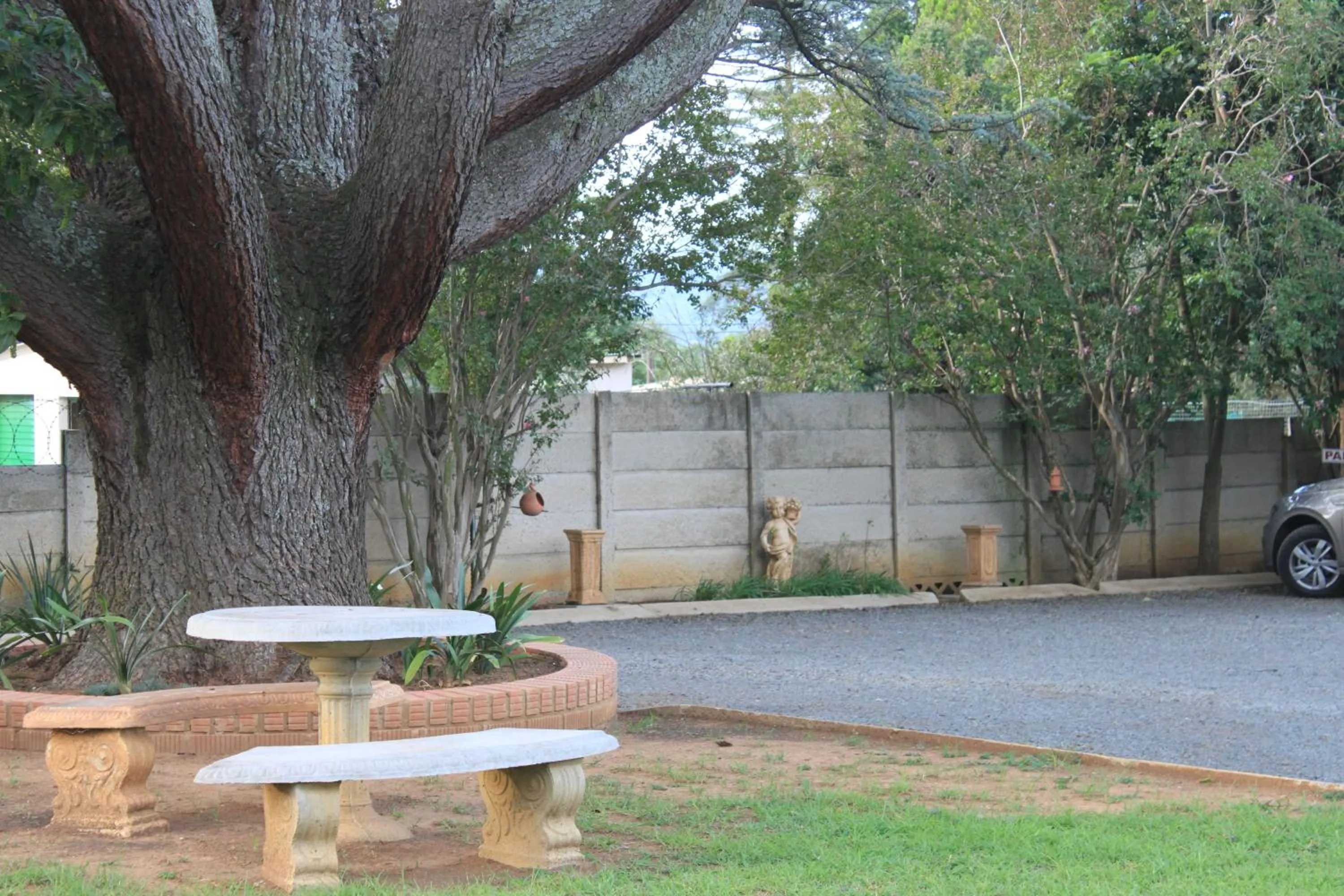 Garden in khaya4u Guesthouse