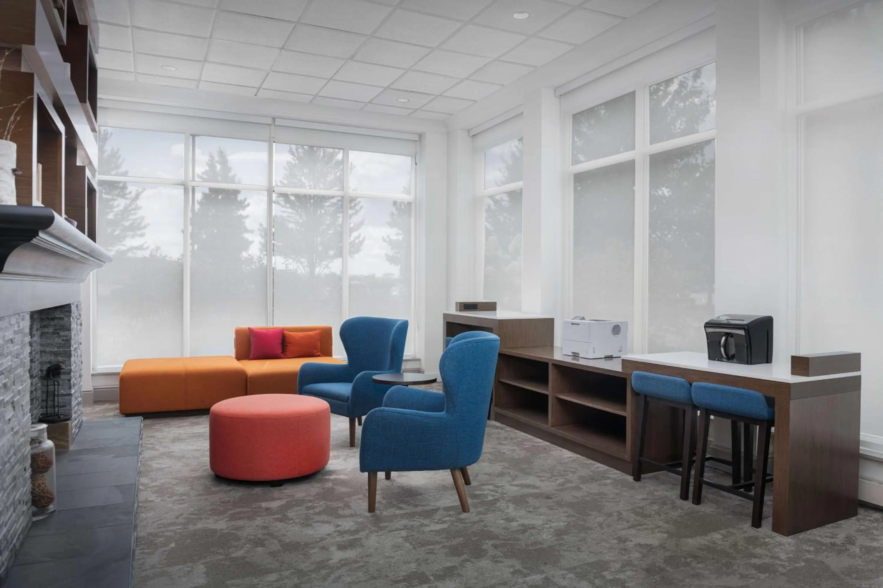 Lobby or reception in Hilton Garden Inn Wilkes-Barre