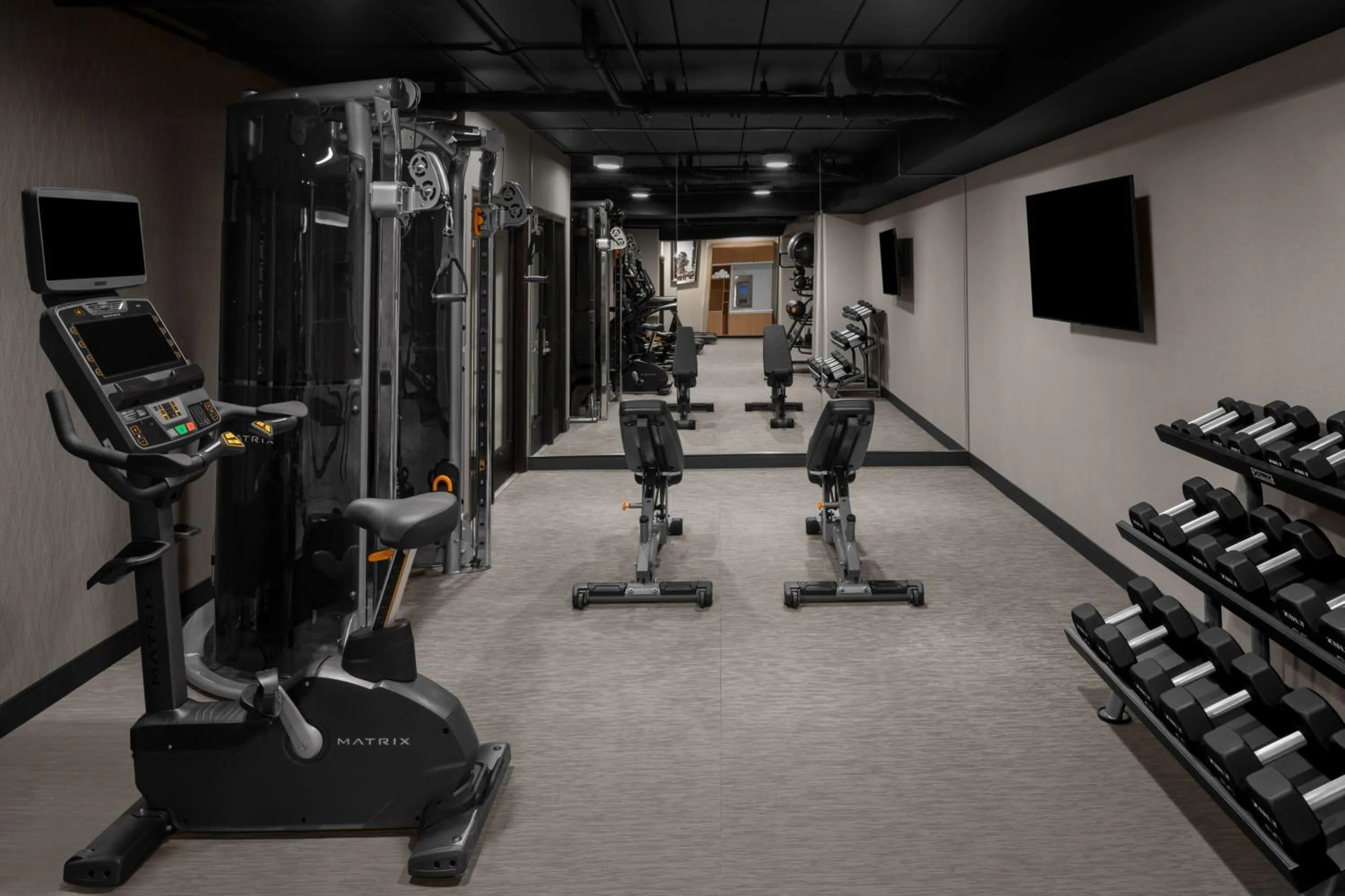 Fitness centre/facilities in Courtyard by Marriott Pittsburgh University Center
