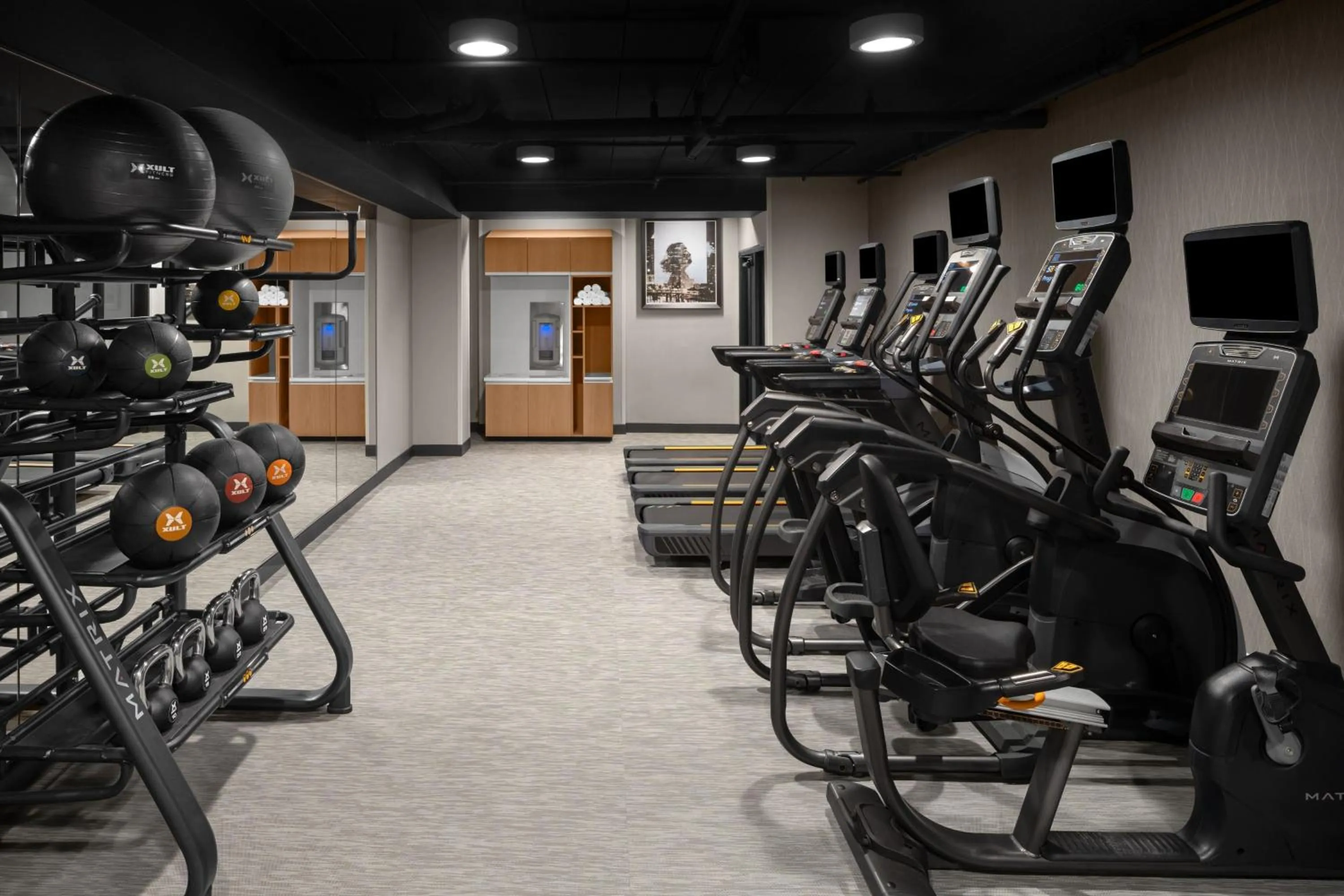 Fitness centre/facilities in Courtyard by Marriott Pittsburgh University Center