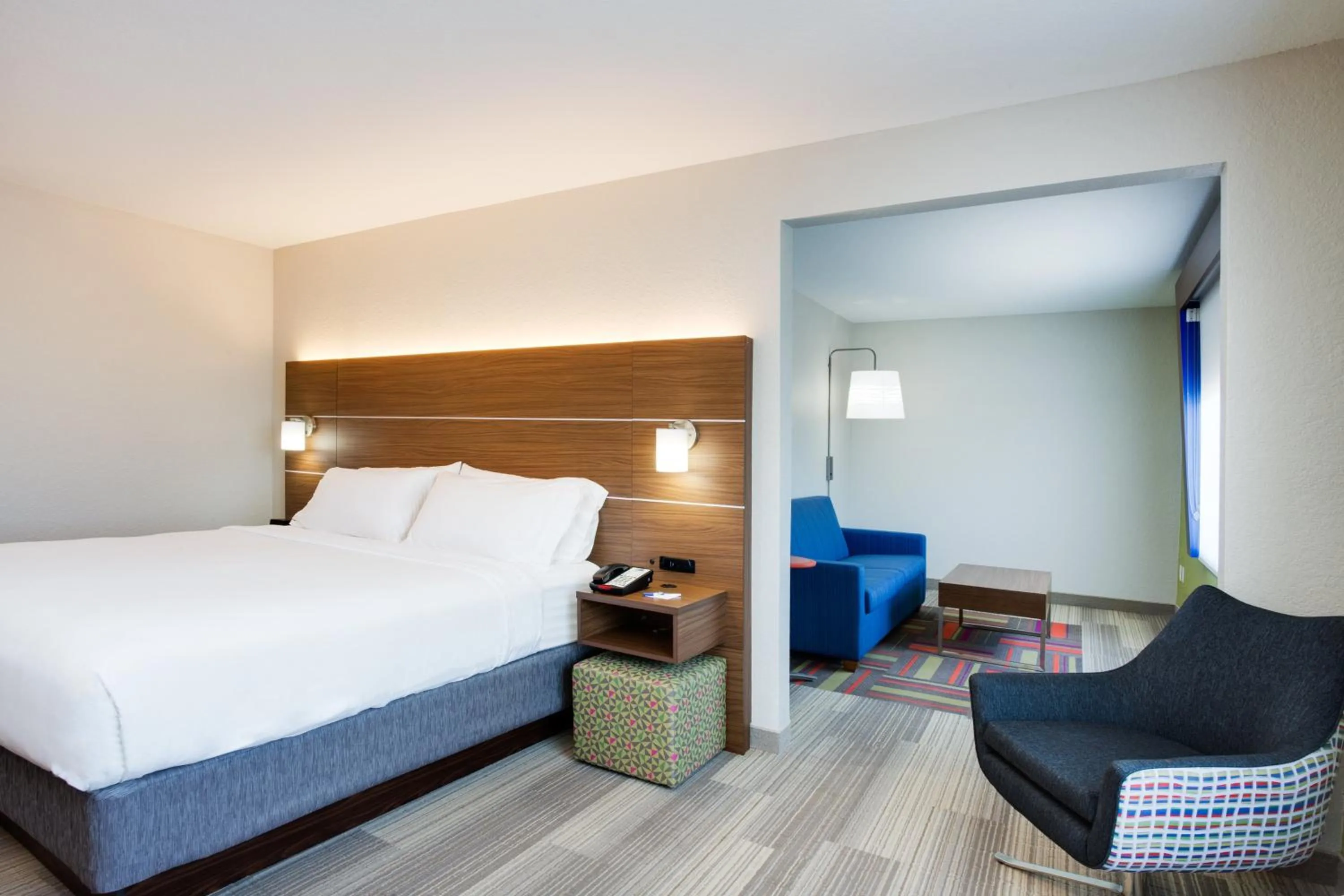 Photo of the whole room, Bed in Holiday Inn Express Hotel & Suites Tampa-Fairgrounds-Casino by IHG