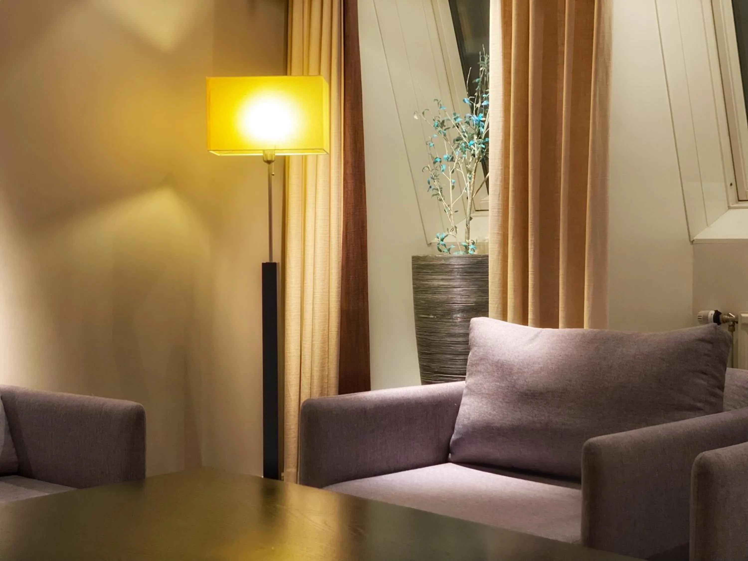 Seating area in Hotel Villan