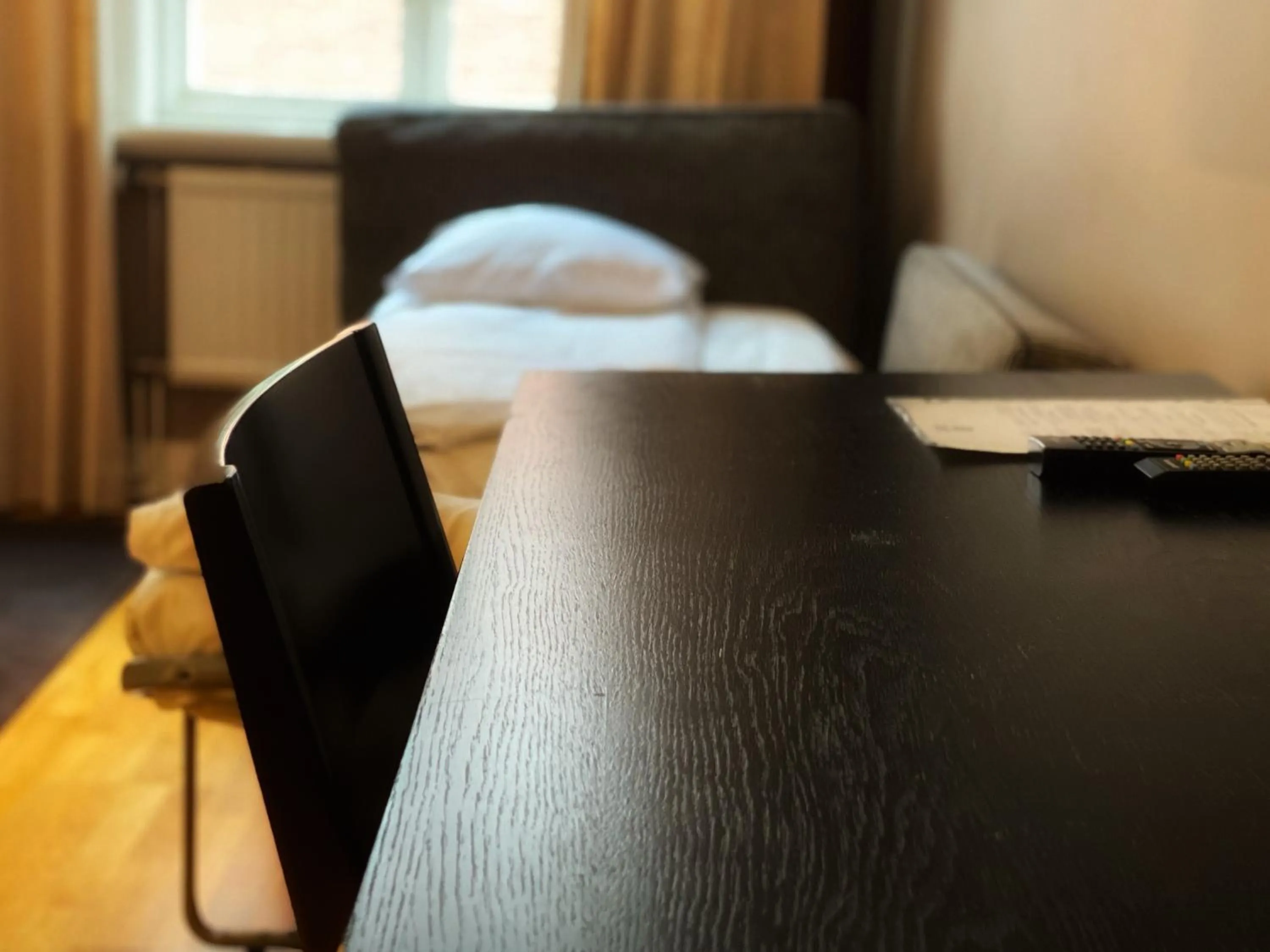 Seating area, Bed in Hotel Villan