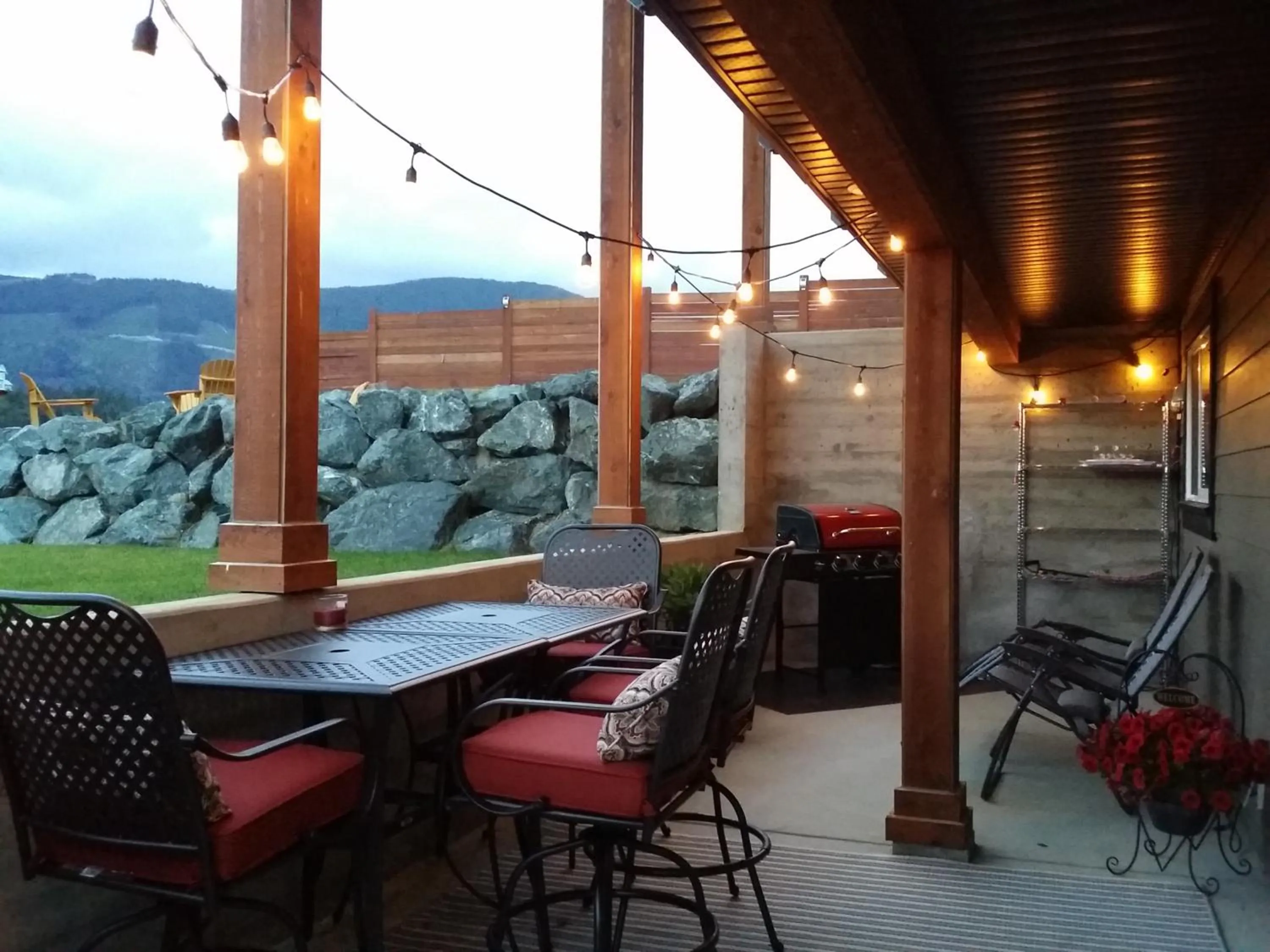 Patio in Cowichan Calling