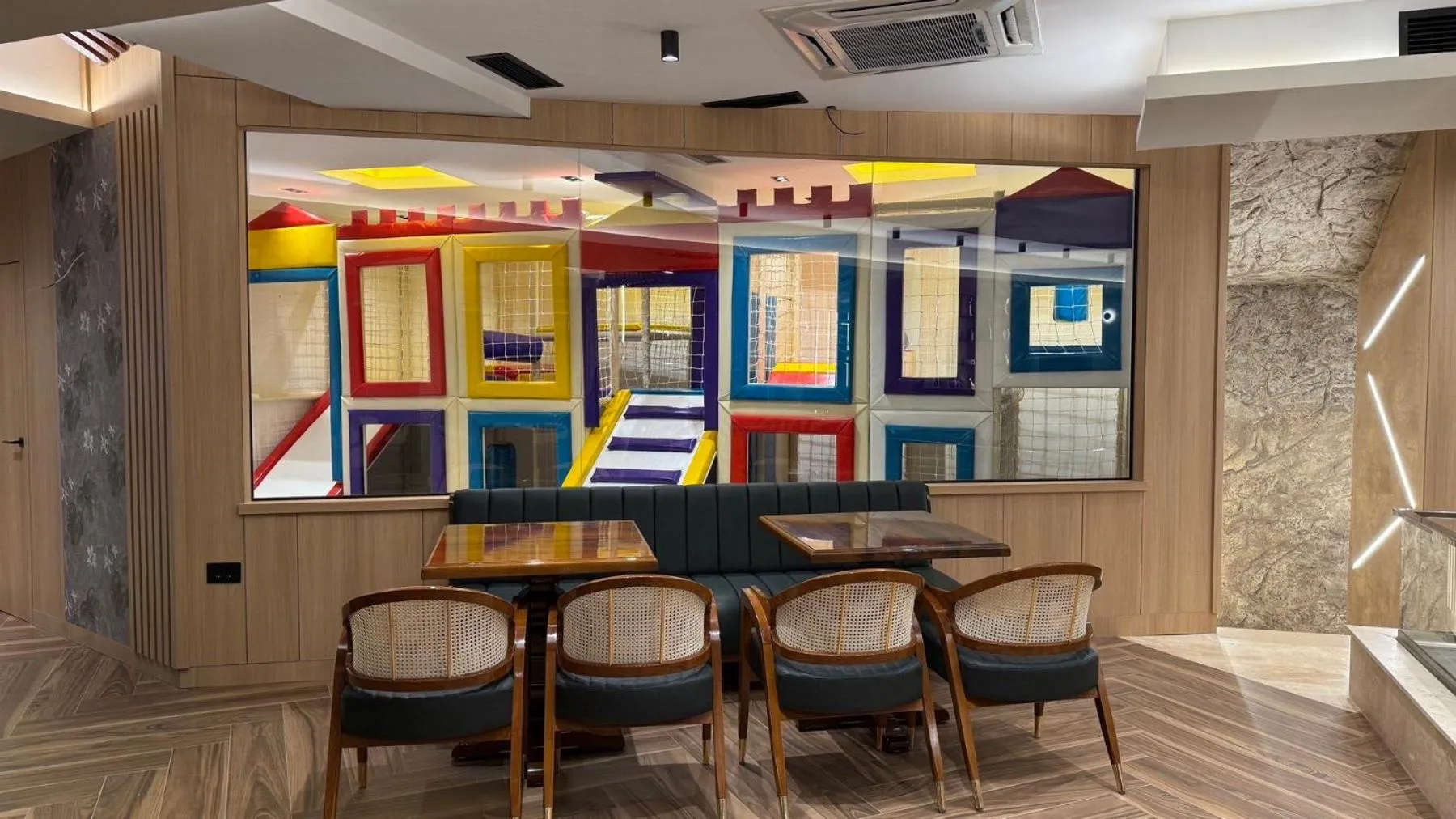 Children play ground in Continental Hotel