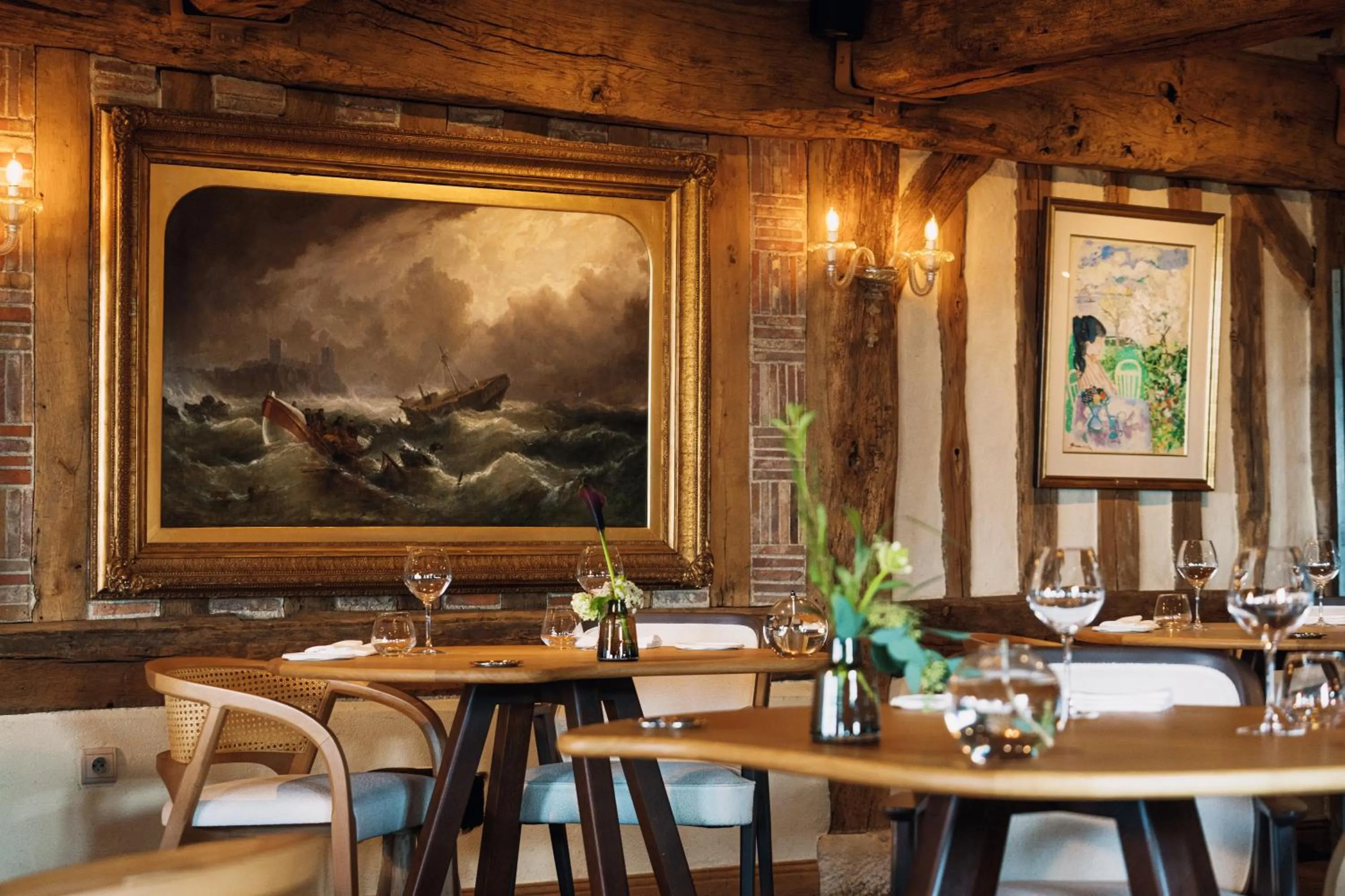 Restaurant/places to eat in La Ferme Saint Simeon Hotel & Spa - Relais & Chateaux