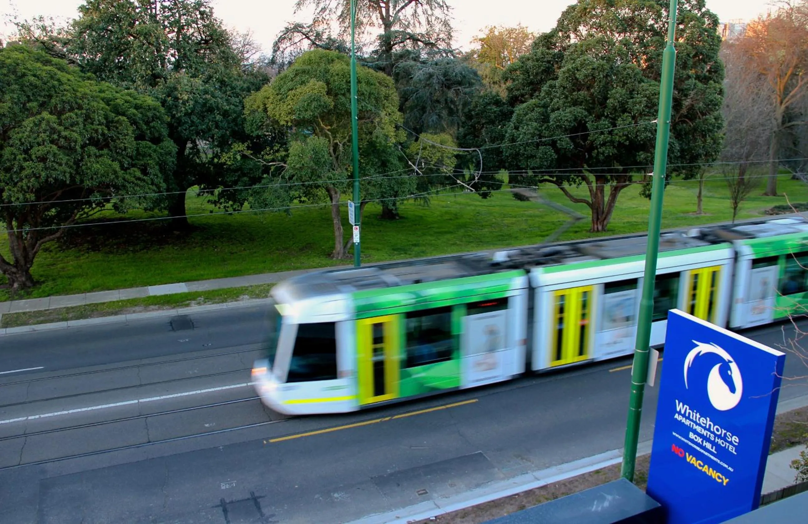 Street view in Whitehorse Apartments Hotel
