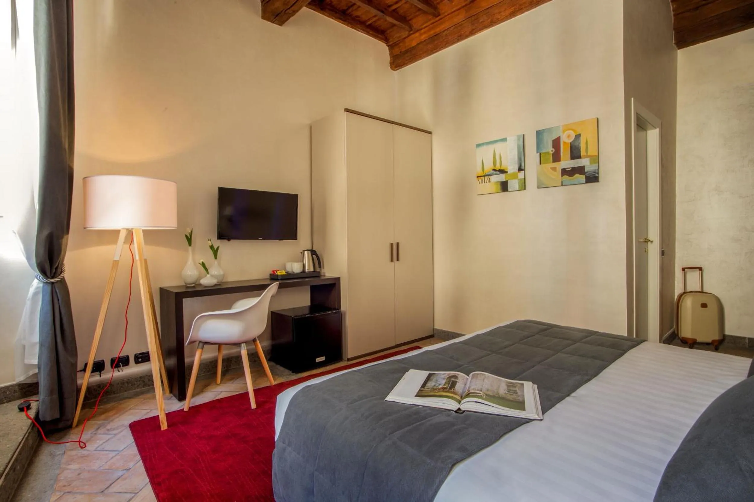 Bedroom, Bed in Palazzo Medusa