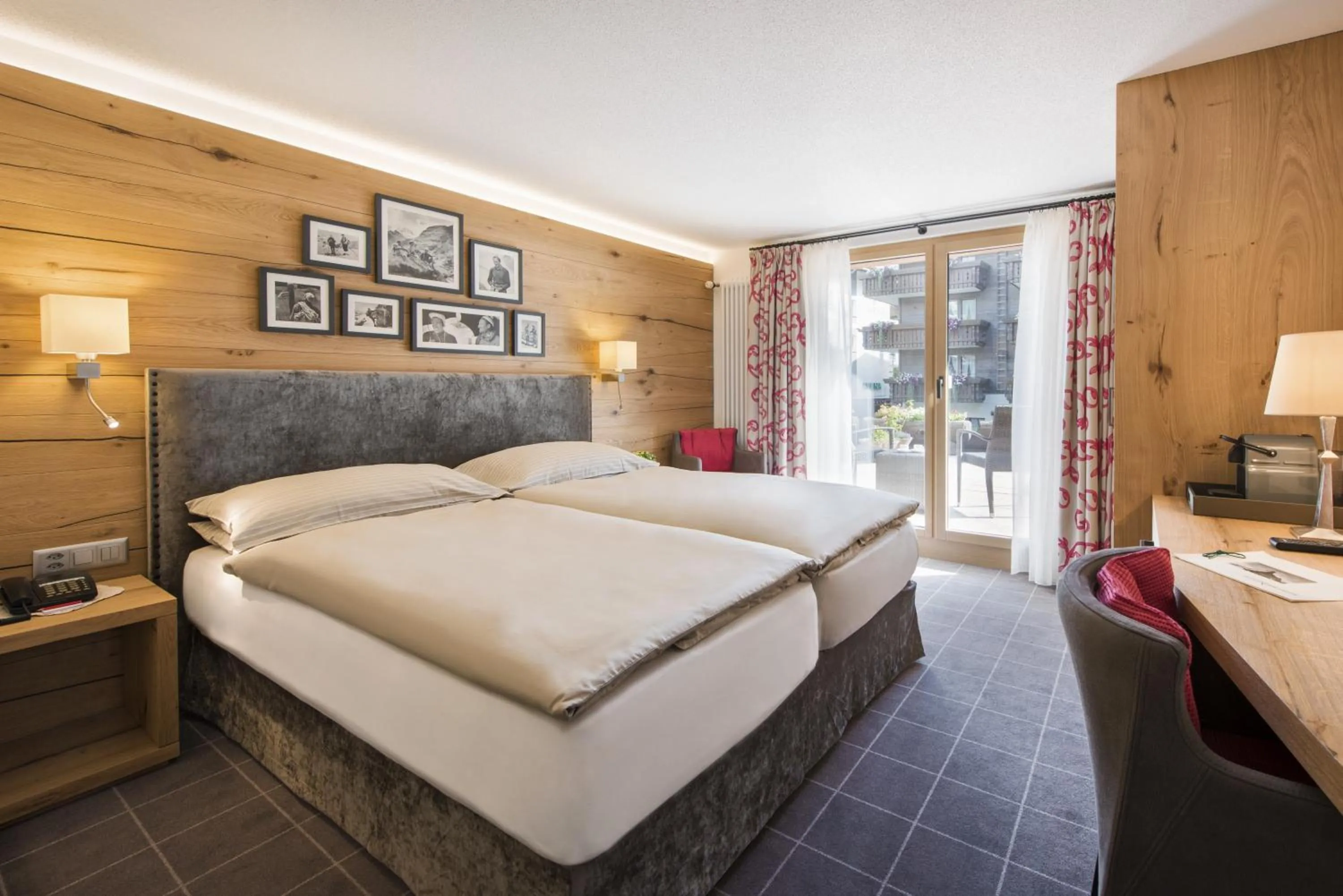 Photo of the whole room in Chesa Valese by Sisters Zermatt