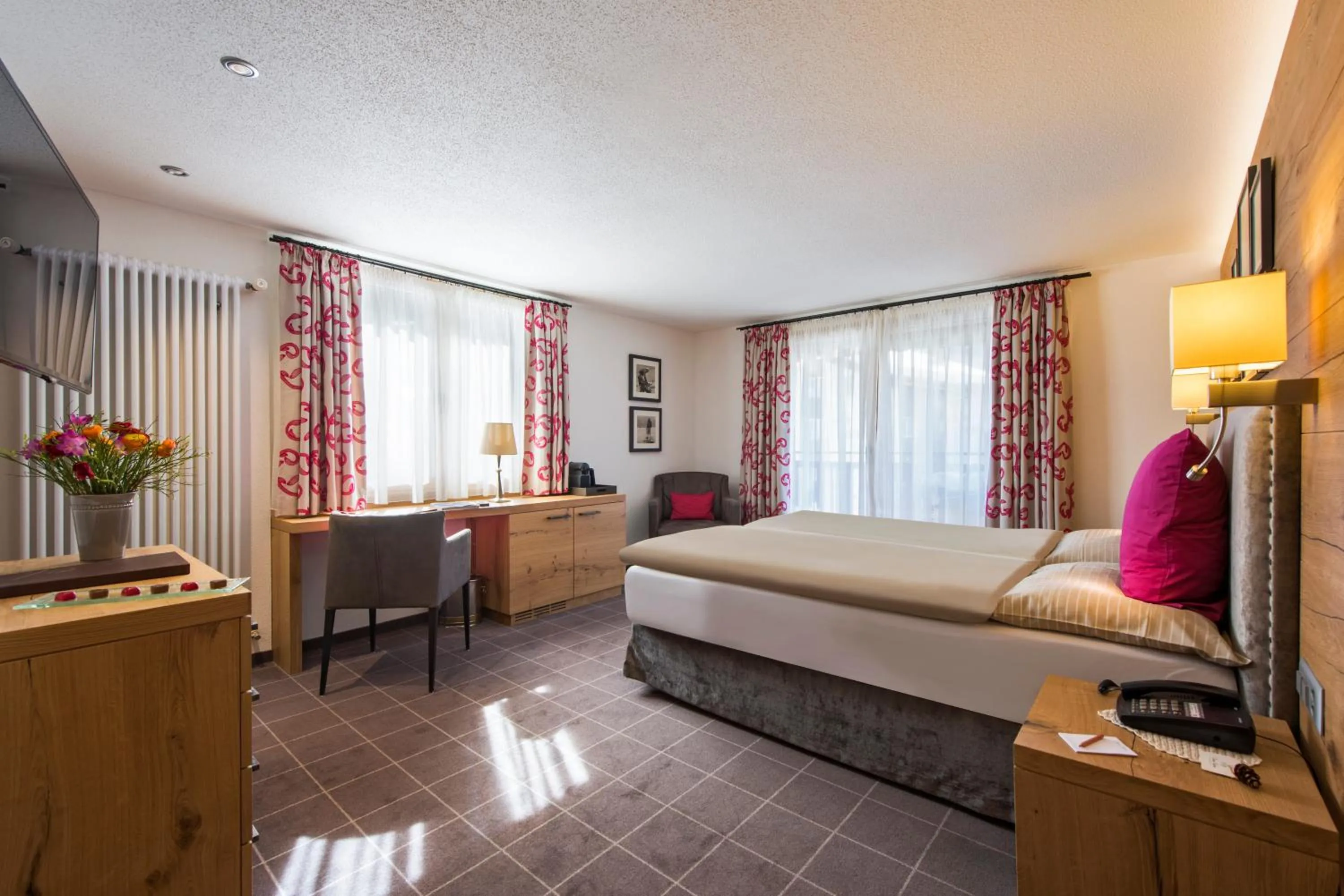 Photo of the whole room in Chesa Valese by Sisters Zermatt