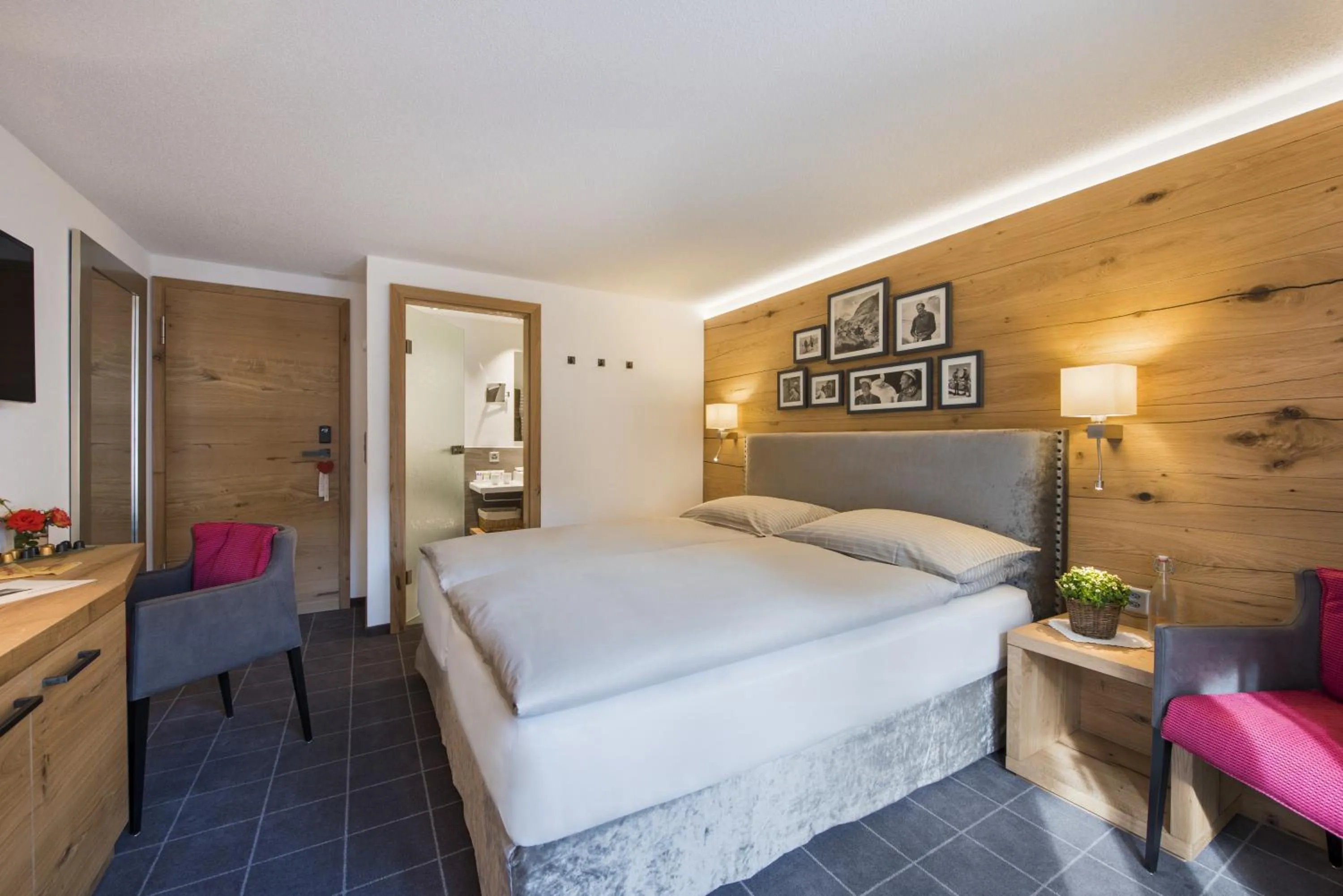 Photo of the whole room in Chesa Valese by Sisters Zermatt