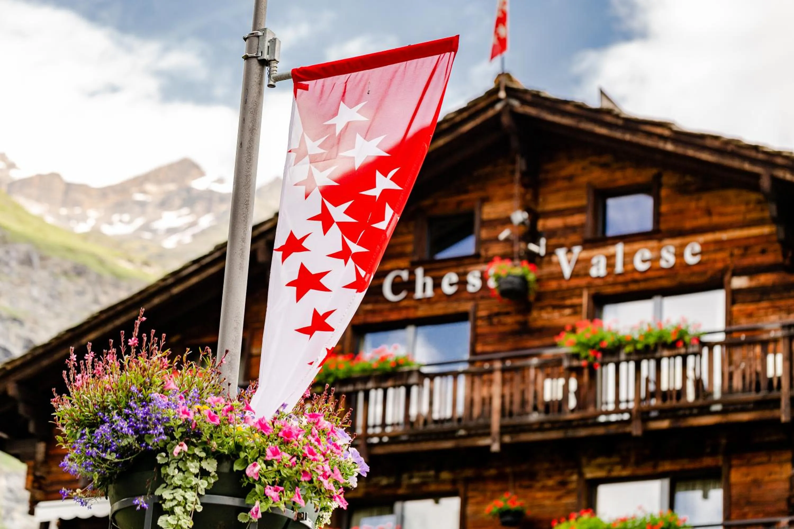 Property building in Chesa Valese by Sisters Zermatt