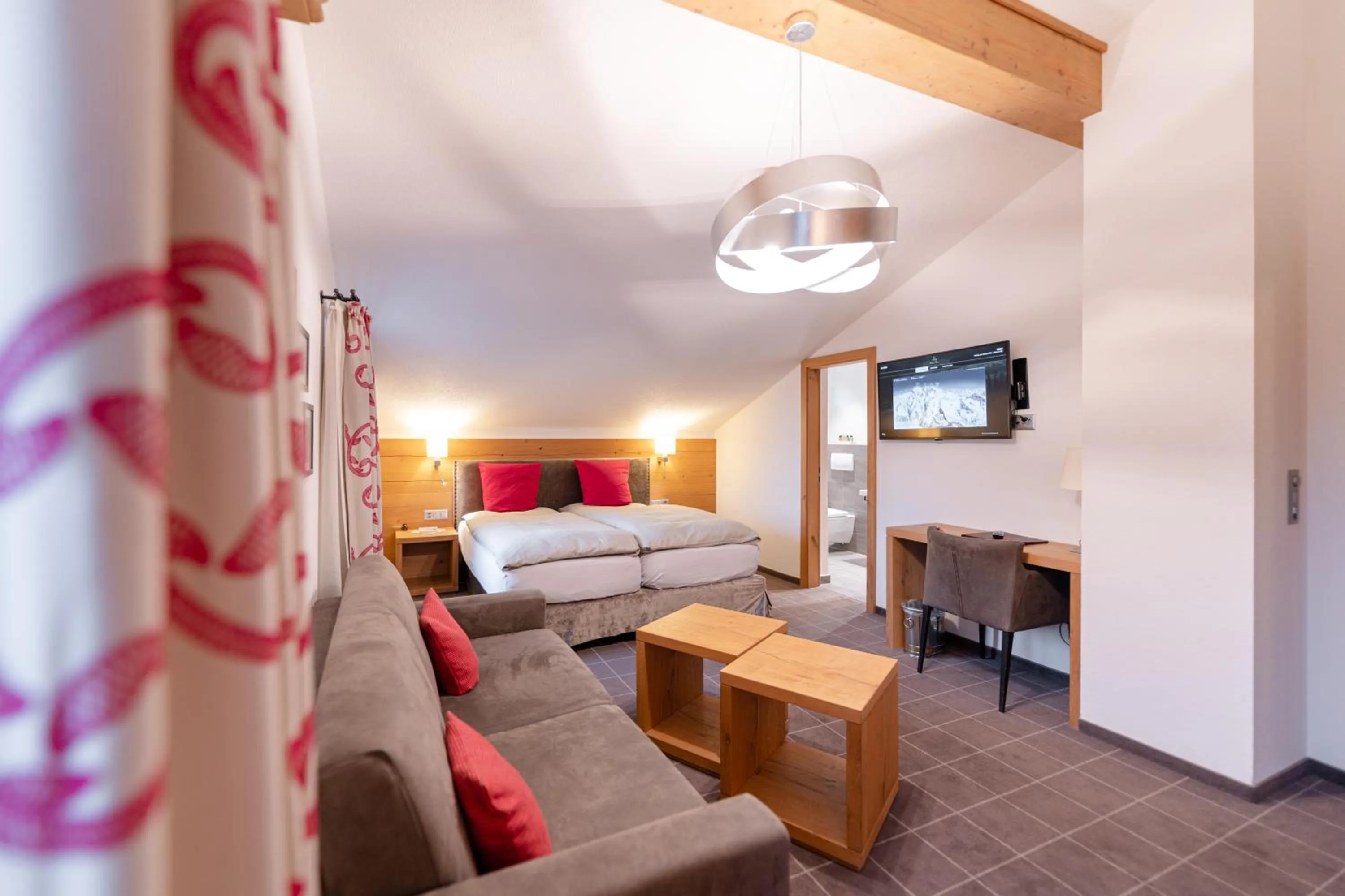 Photo of the whole room in Chesa Valese by Sisters Zermatt