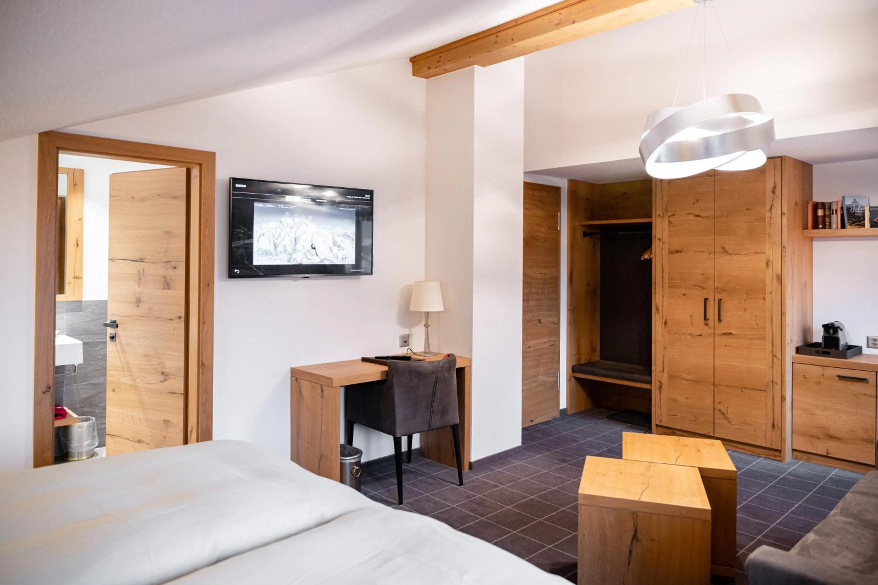 Photo of the whole room in Chesa Valese by Sisters Zermatt