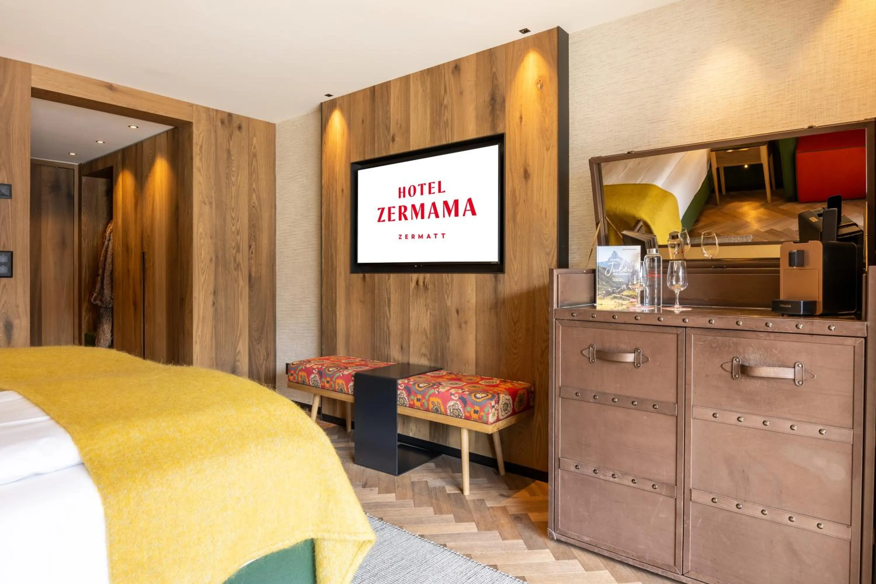 Bedroom in Hotel ZERMAMA Zermatt