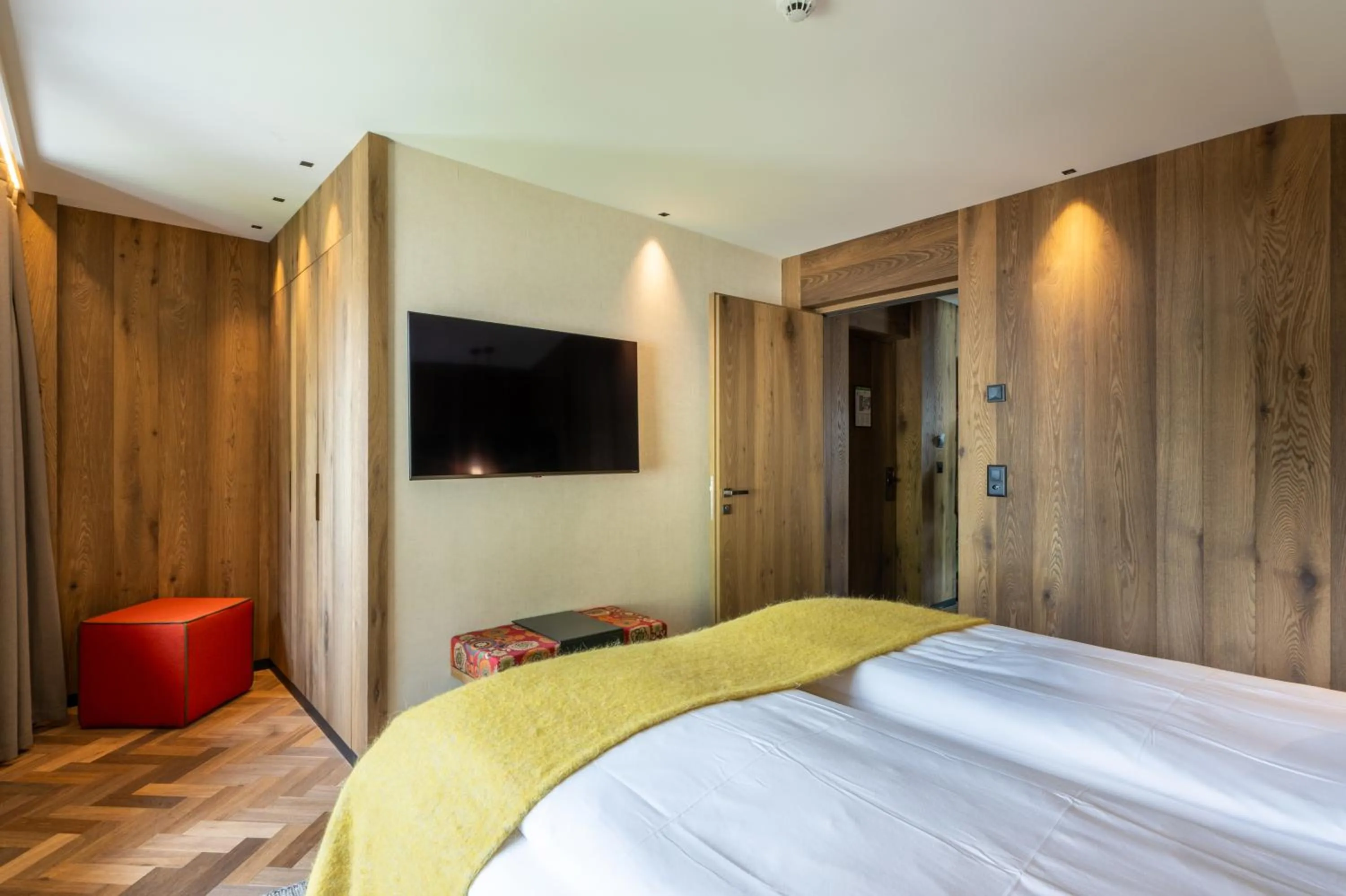 Bed in Hotel ZERMAMA Zermatt