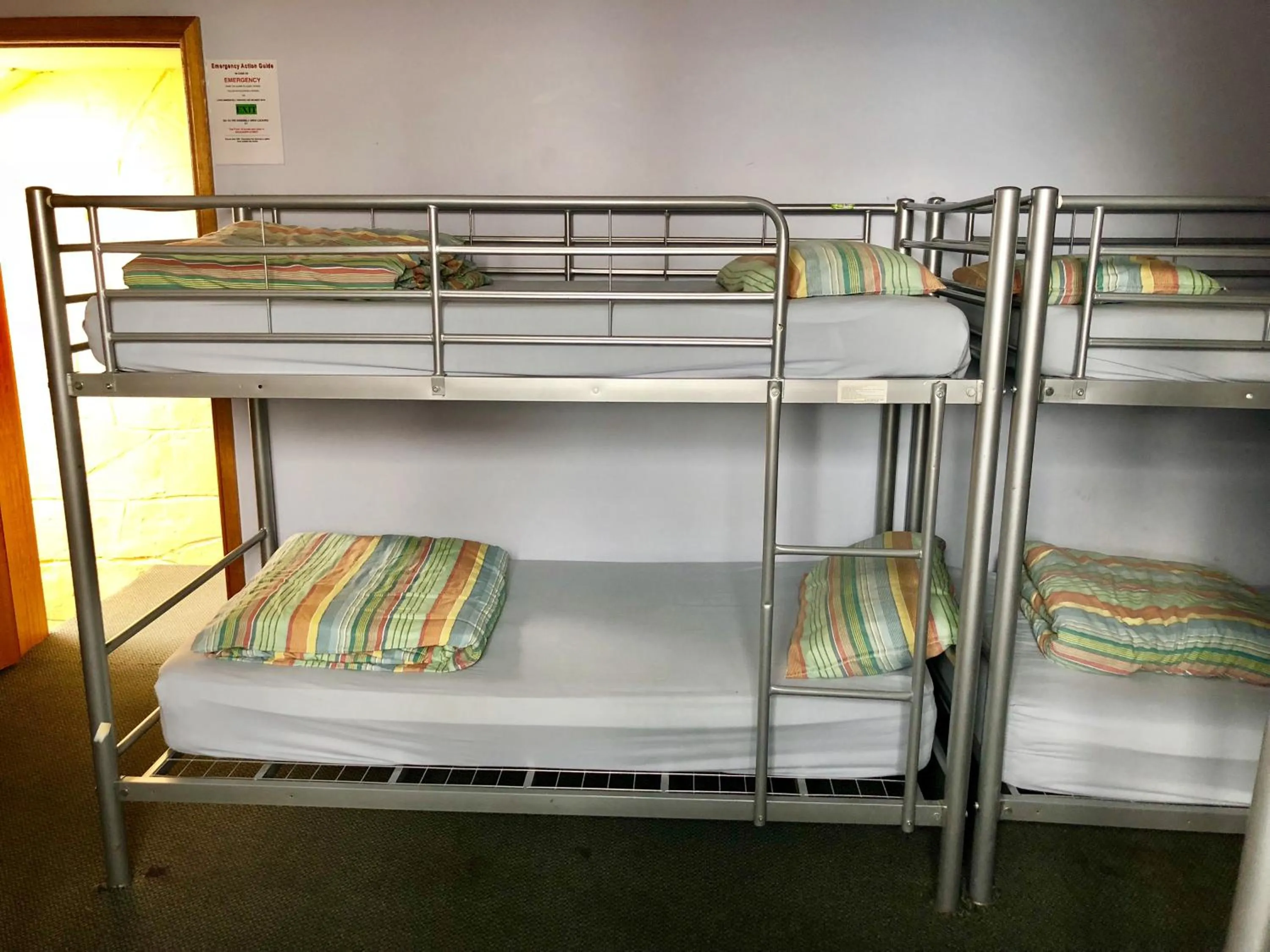 Bed in Narrara Backpackers Hobart