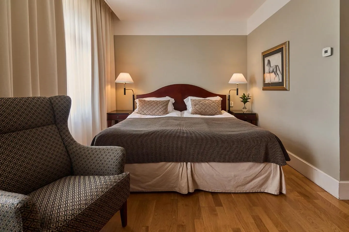 Bedroom, Bed in Elite Hotel Mollberg