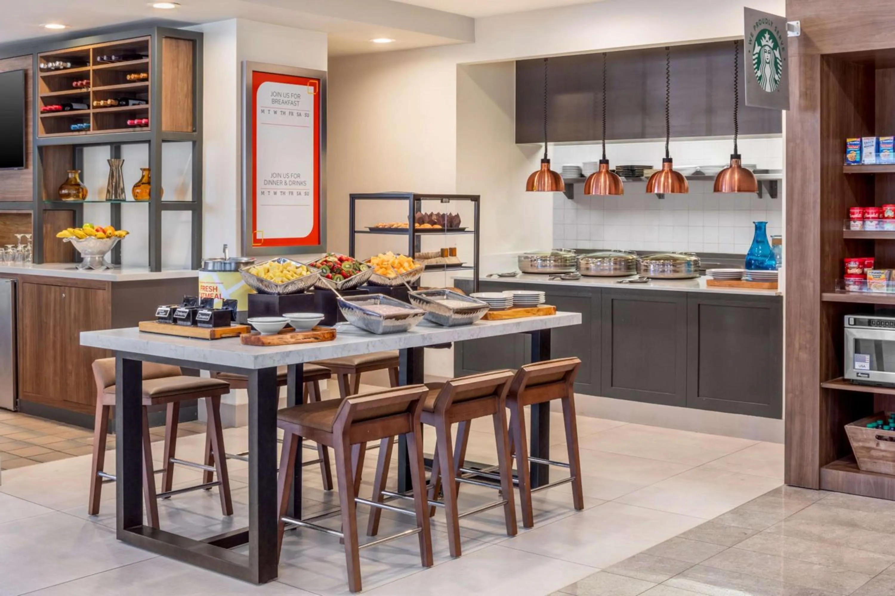 Breakfast in Hilton Garden Inn Miami Airport West