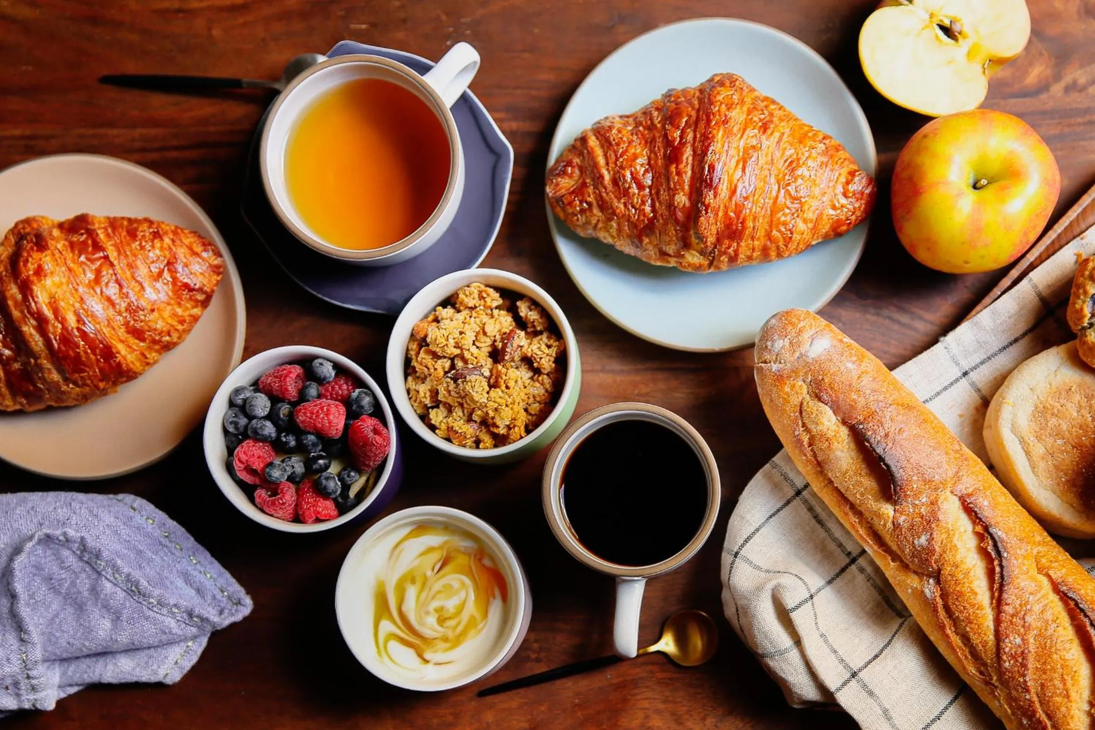 Breakfast in White Swan Inn