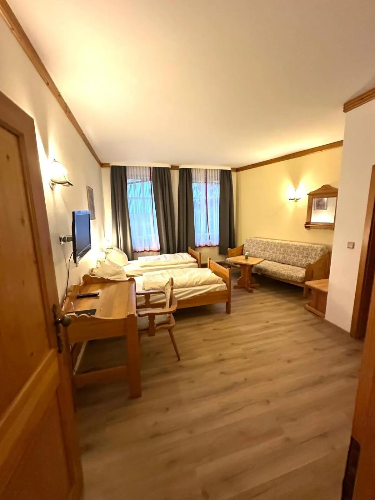 Bed in Hotel Schloßblick Trebsen