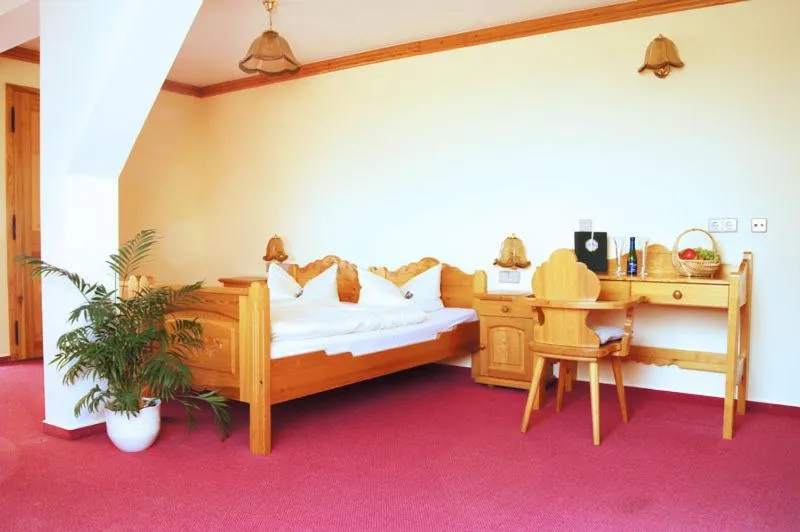 Bed in Hotel Schloßblick Trebsen