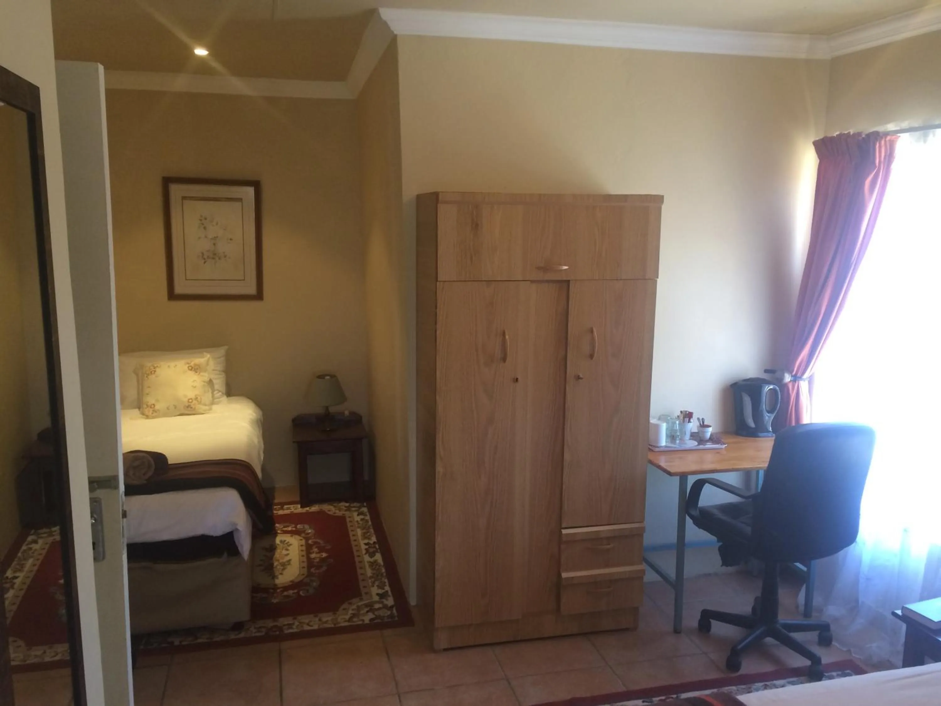 Bedroom, Bed in At The View B&B