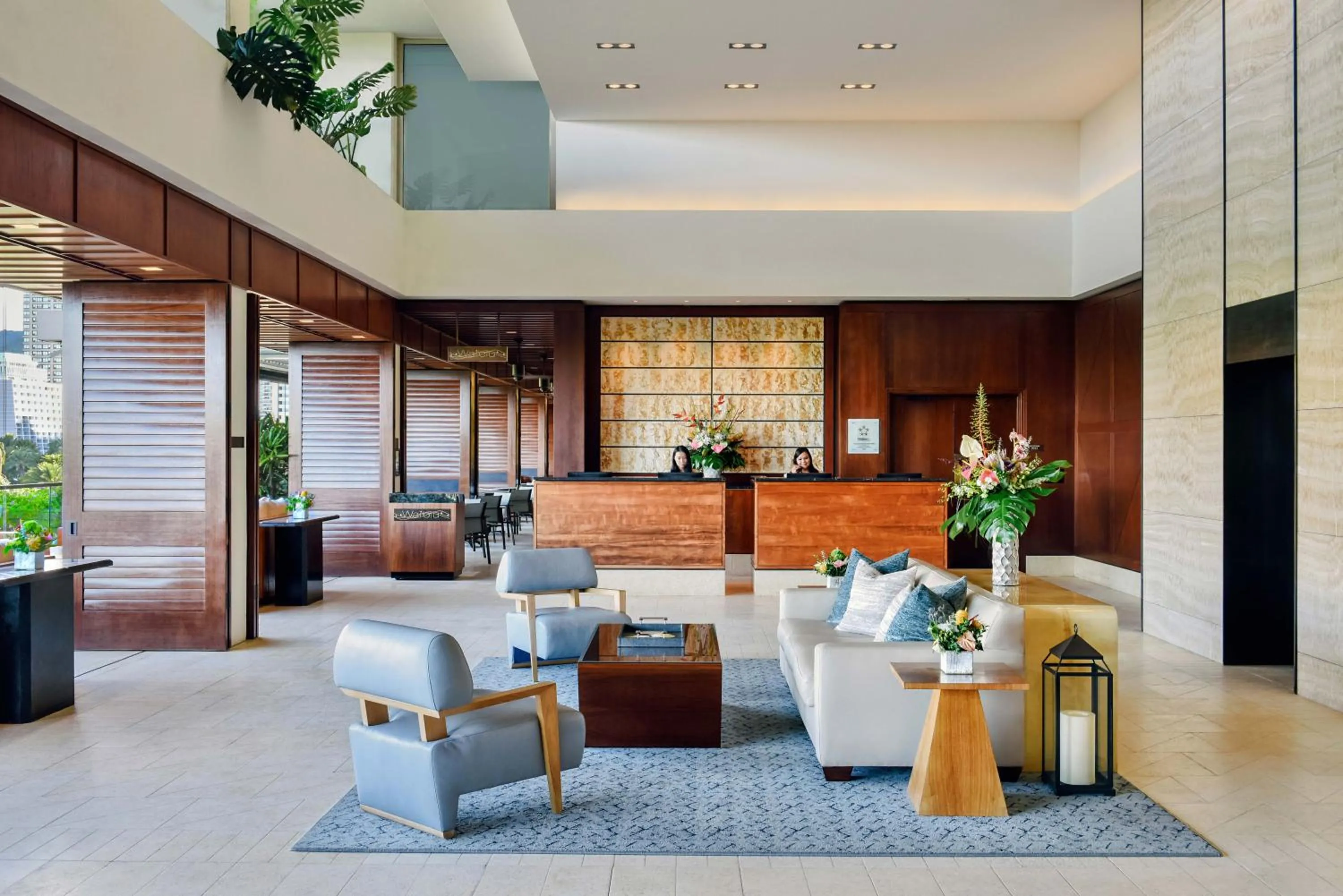 Lobby or reception in Trump International Hotel Waikiki