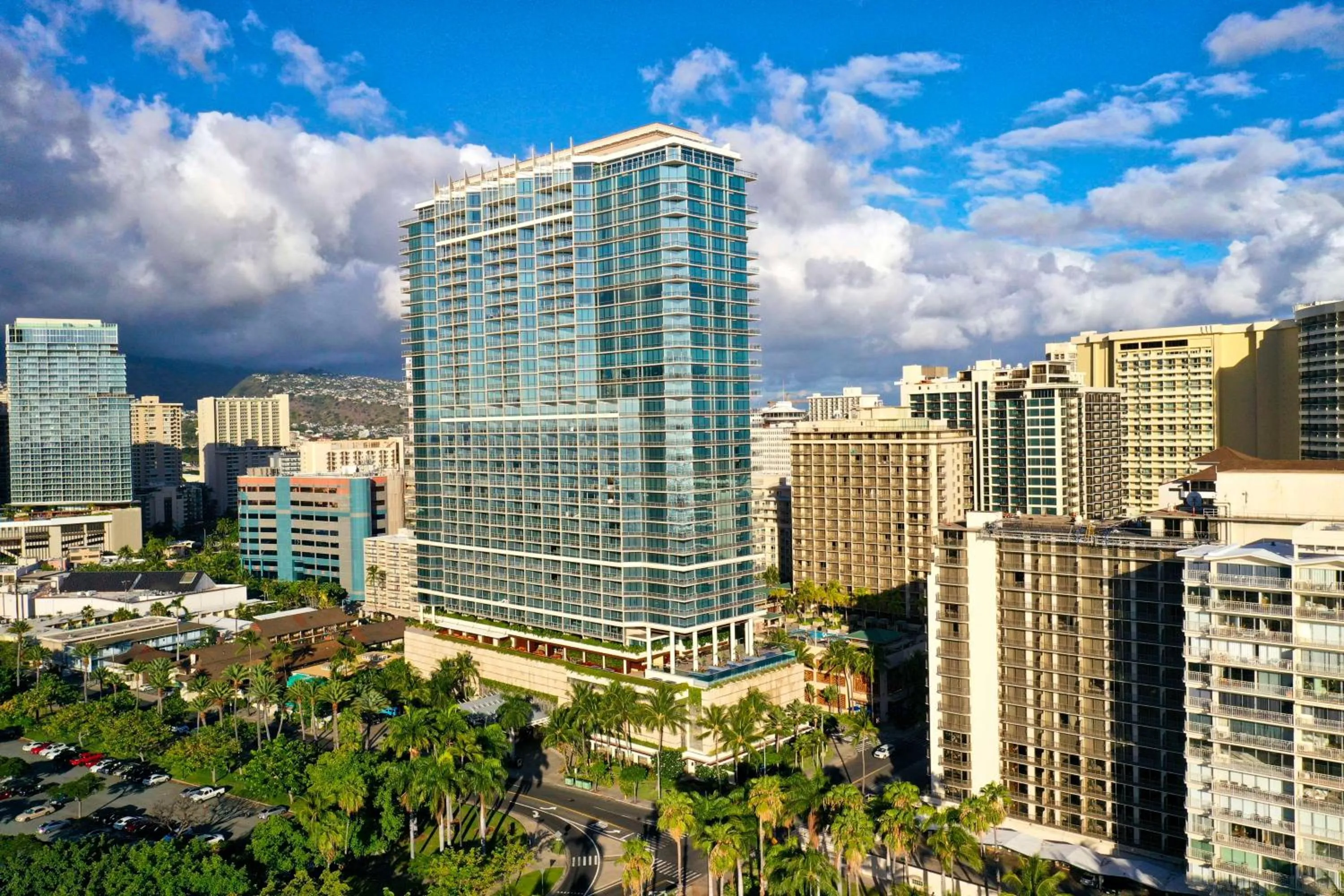 Property building in Trump International Hotel Waikiki