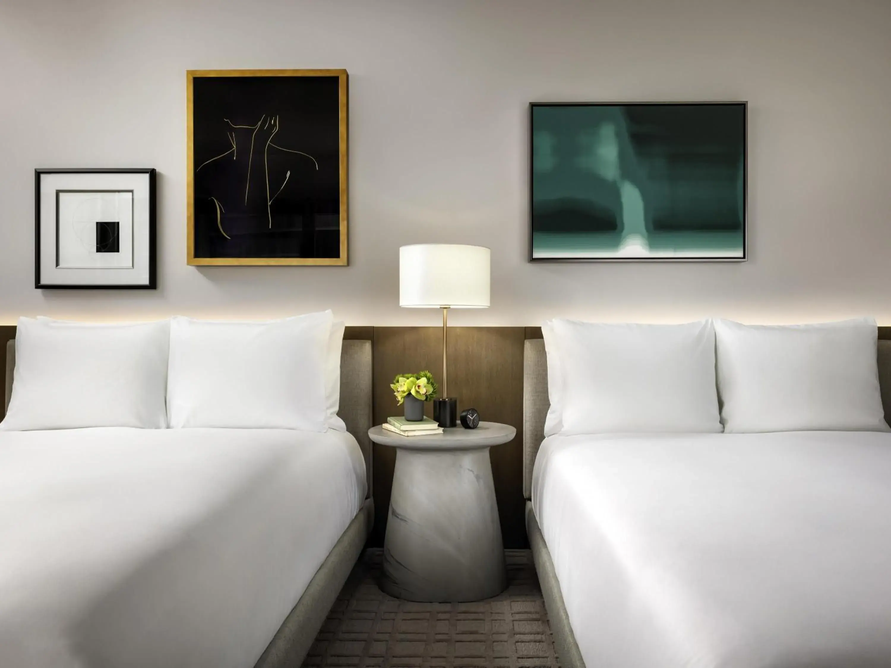 Deluxe Room with Two Double Beds and Balcony - View in Fairmont Century Plaza Los Angeles at Beverly Hills Deluxe Room with Two Double Beds and Balcony - View in Fairmont Century Plaza Los Angeles at Beverly Hills