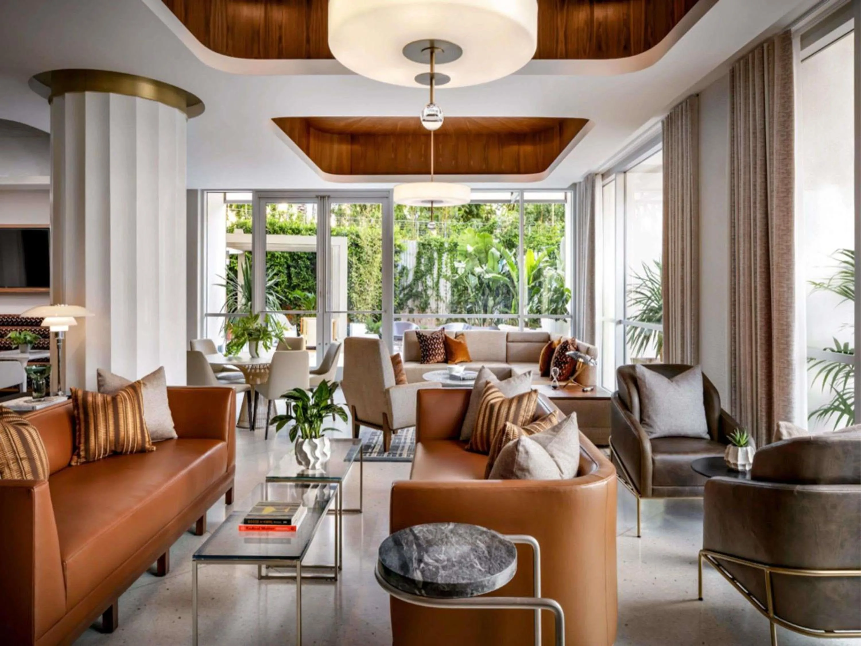 Property building in Fairmont Century Plaza Los Angeles at Beverly Hills