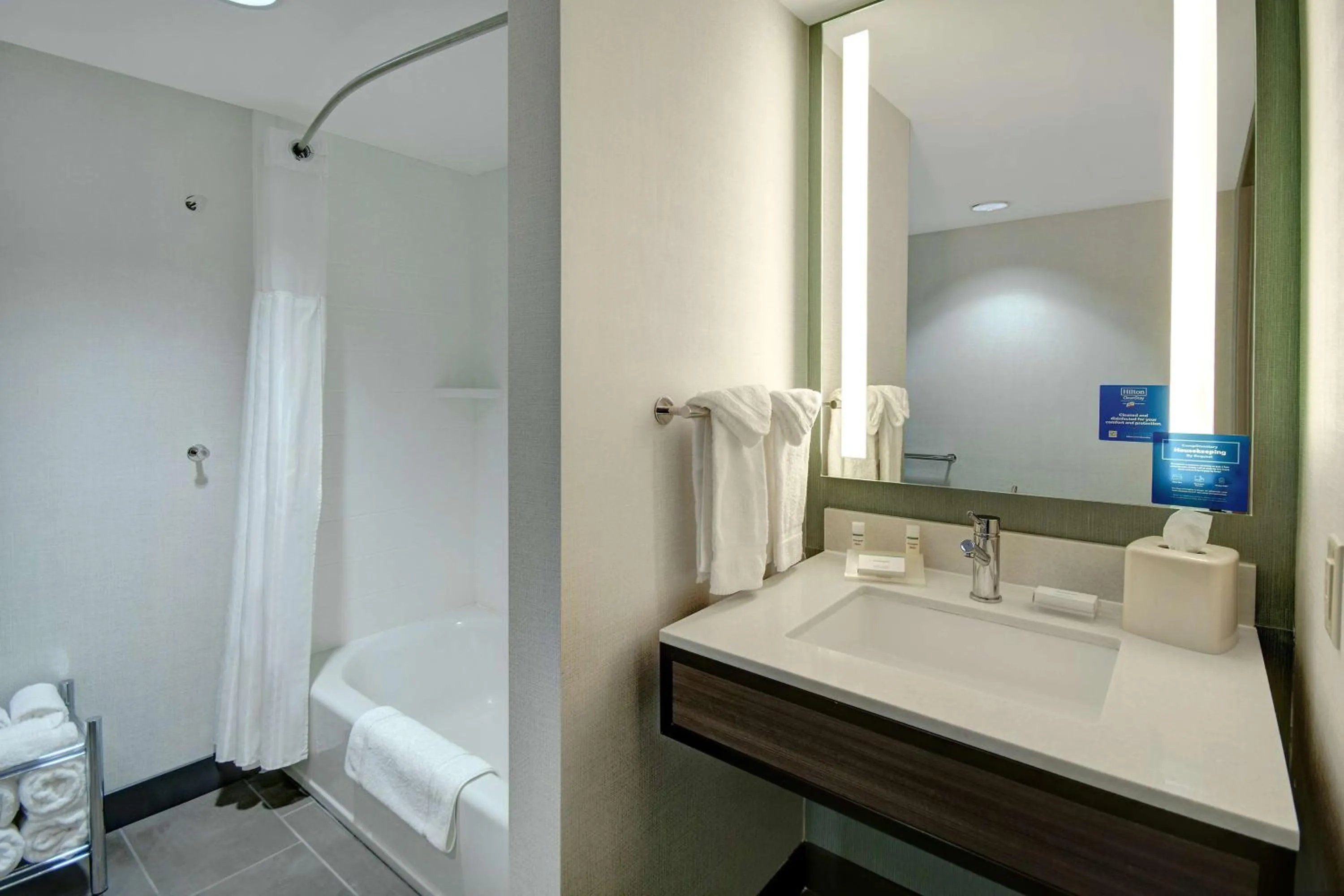 Bathroom in Hilton Garden Inn Terre Haute