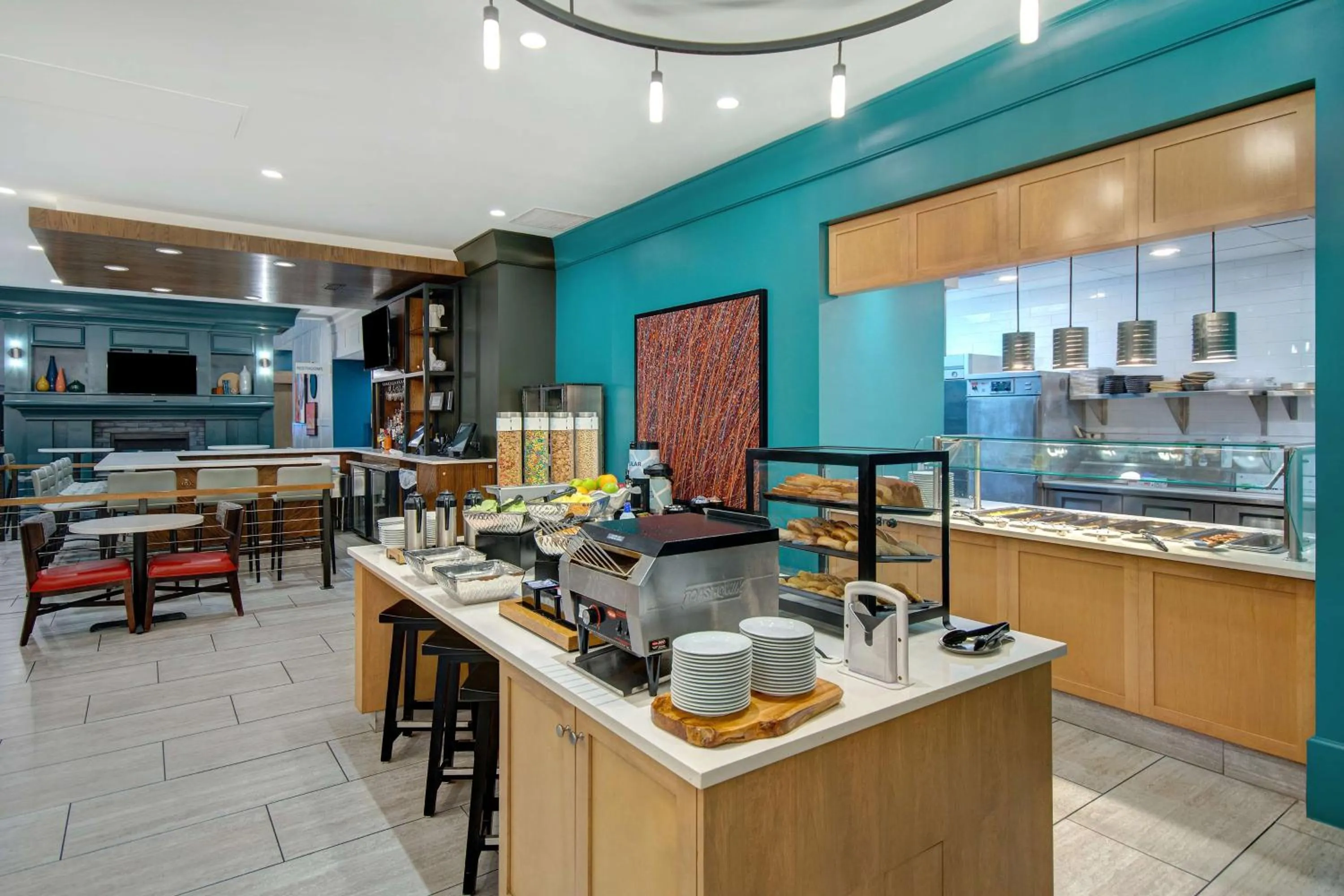 Breakfast in Hilton Garden Inn Terre Haute