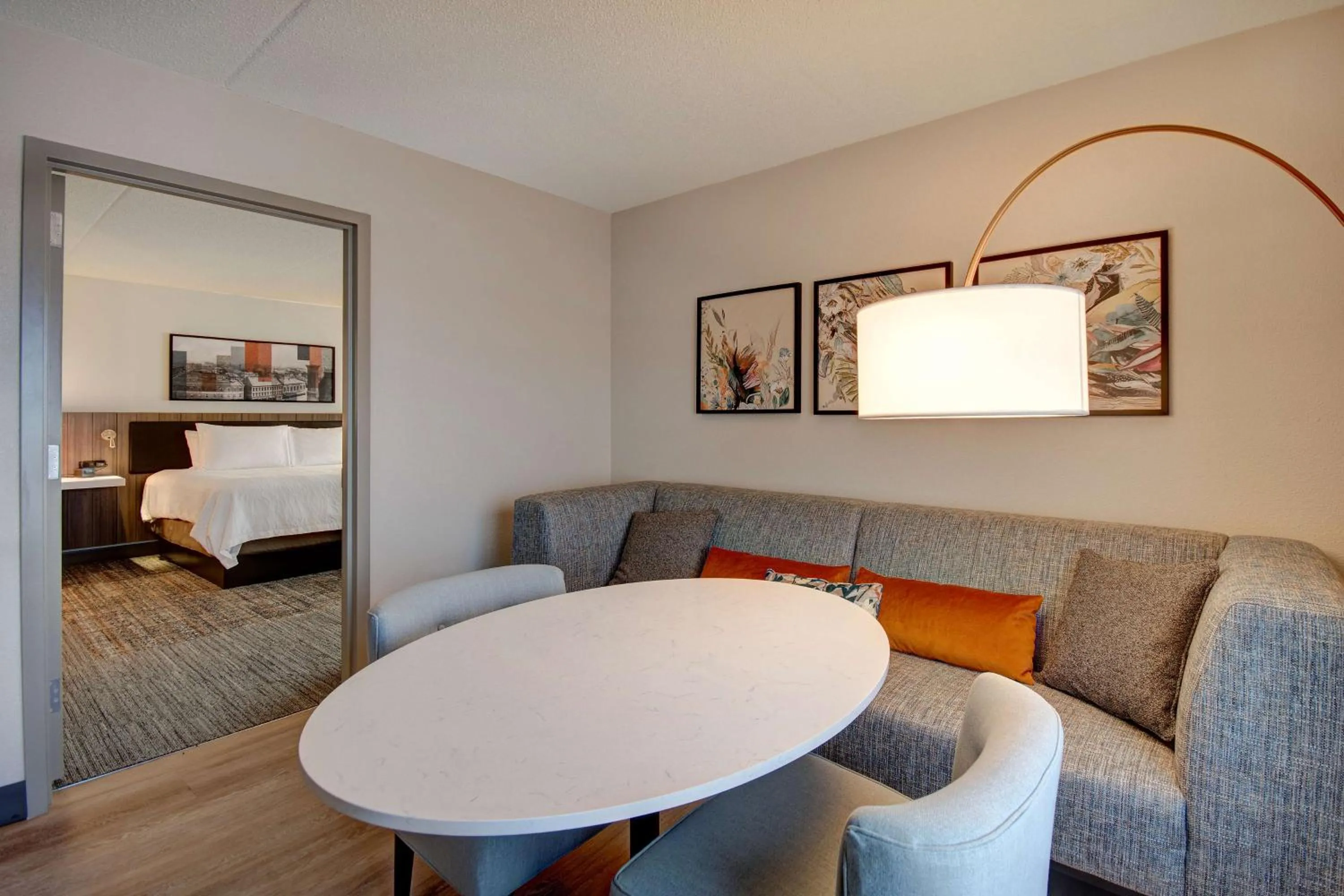 Living room in Hilton Garden Inn Terre Haute
