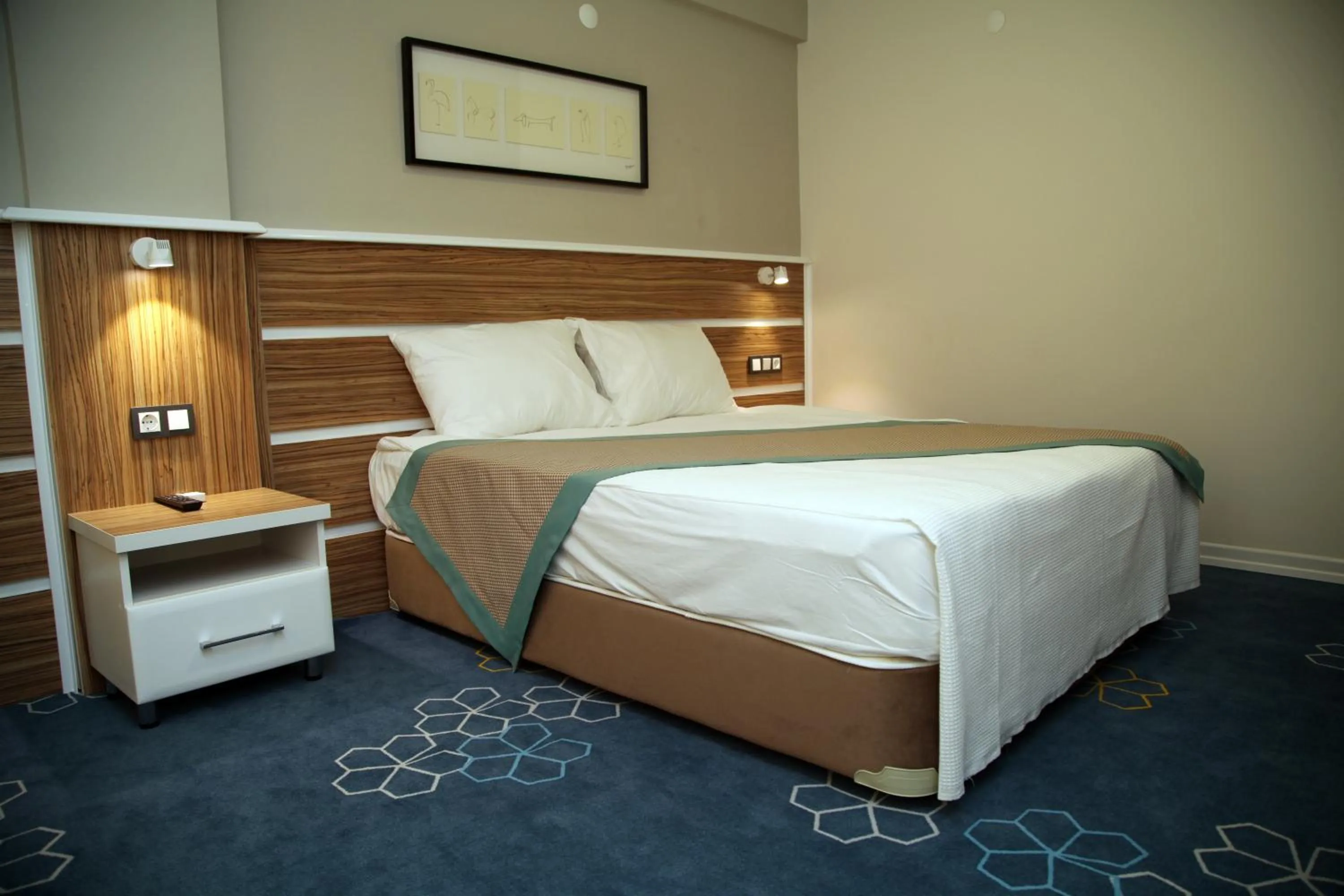 Bed in Pirlanta Butik Hotel